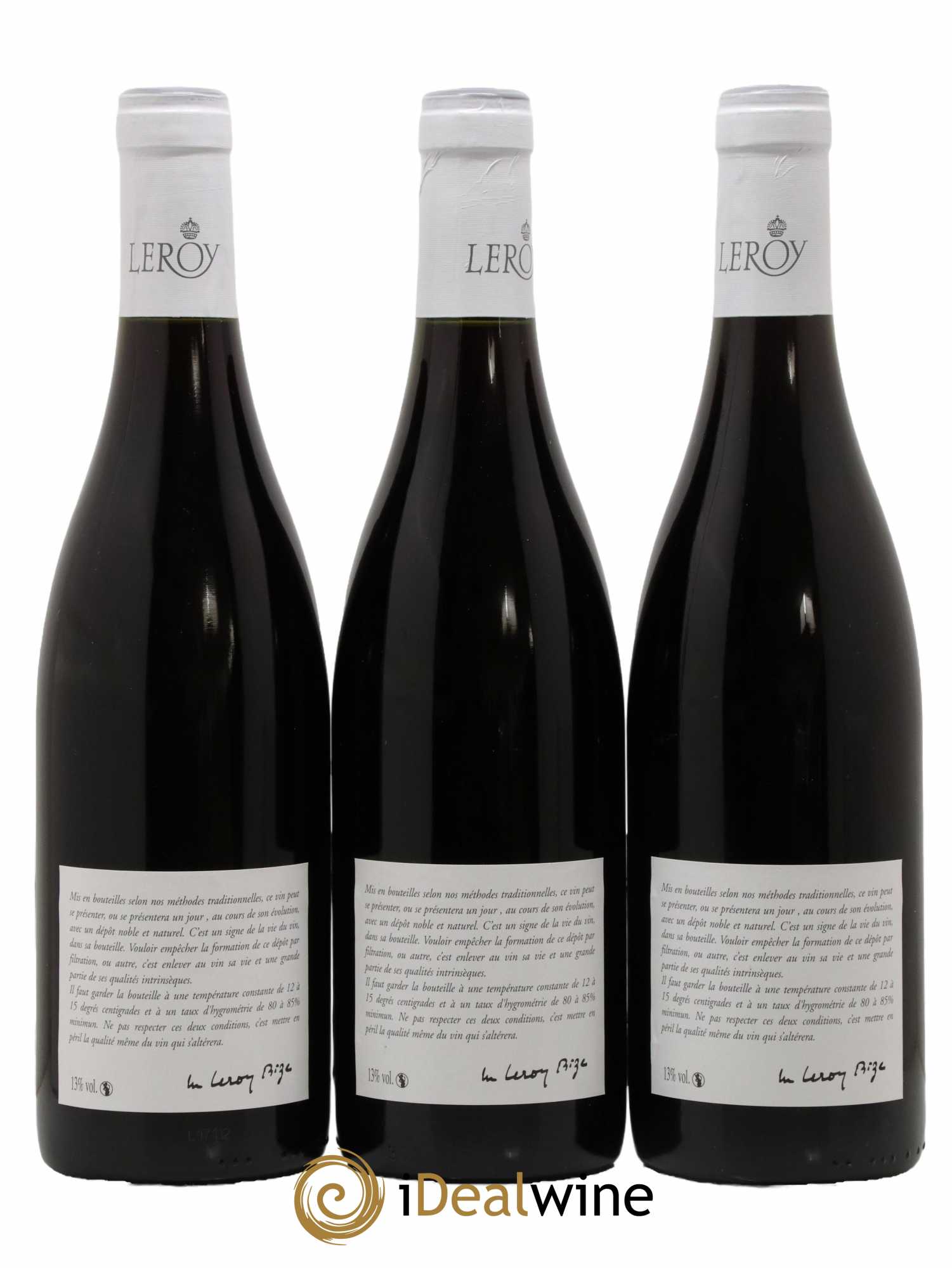Vosne-Romanée Leroy SA 2017 - Lot de 3 bouteilles - 1