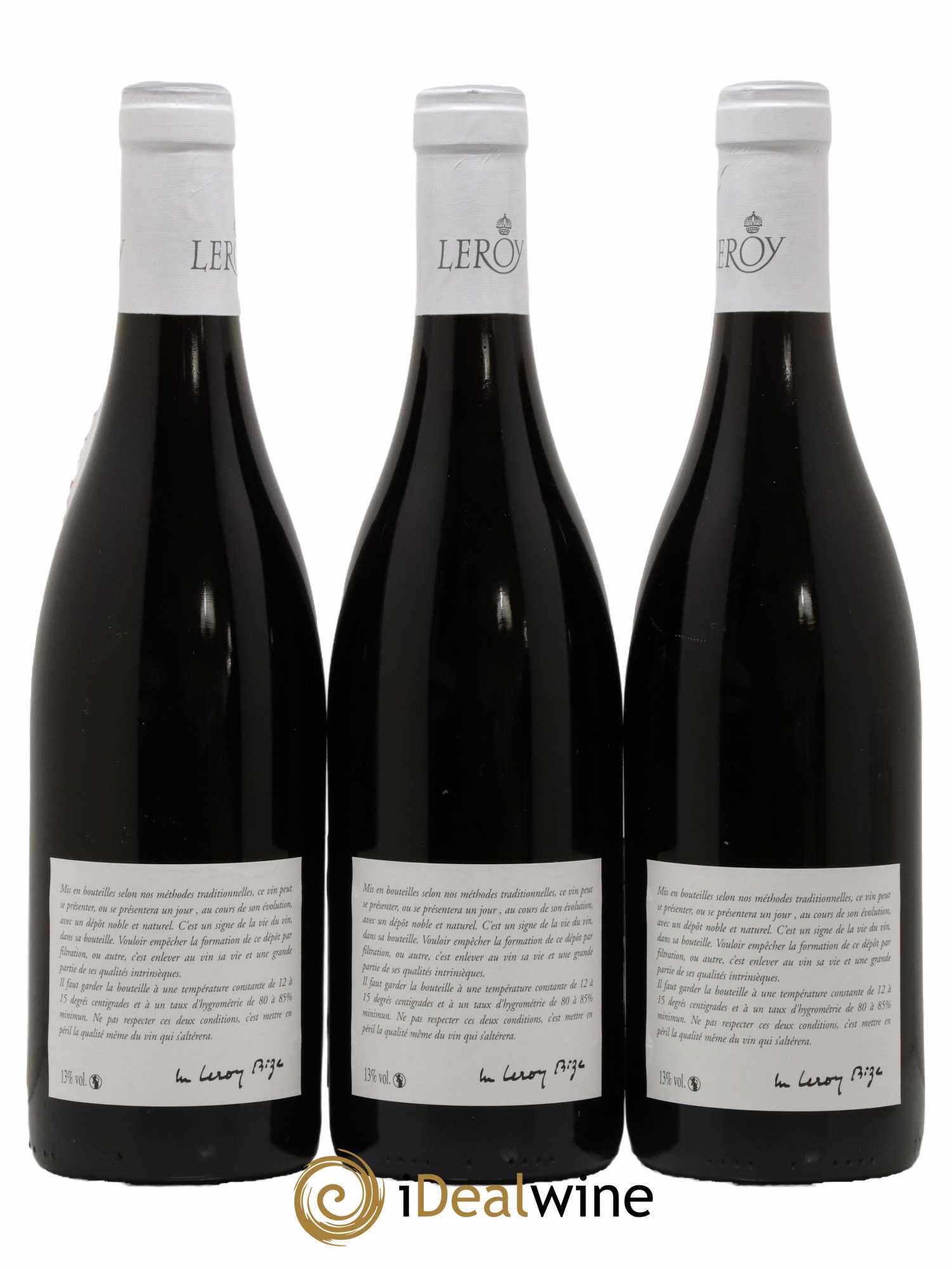 Vosne-Romanée Leroy SA 2017 - Lot de 3 bouteilles - 1