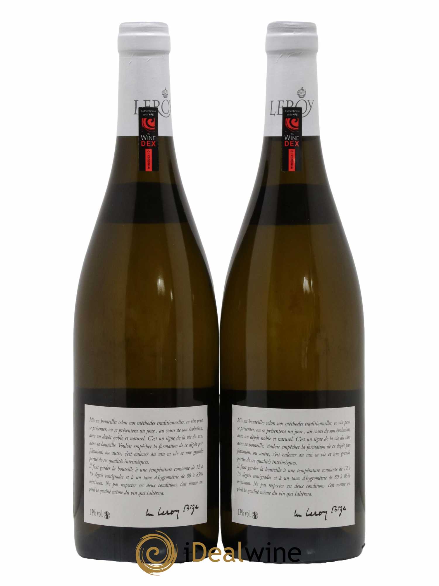 Meursault 1er Cru Les Genevrières Leroy SA 2018 - Lot de 2 bouteilles - 1