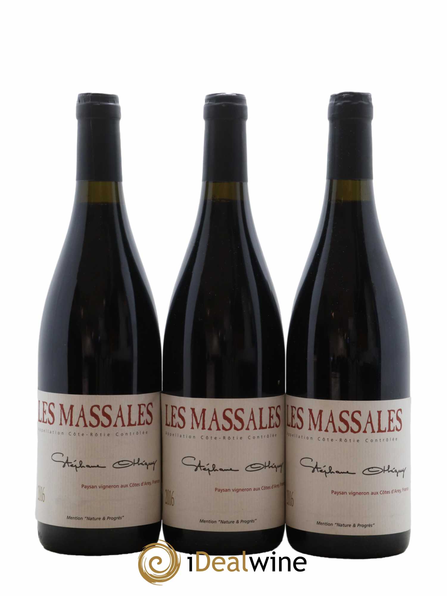 Côte-Rôtie Les Massales Stéphane Othéguy 2016 - Lot de 3 bouteilles - 0