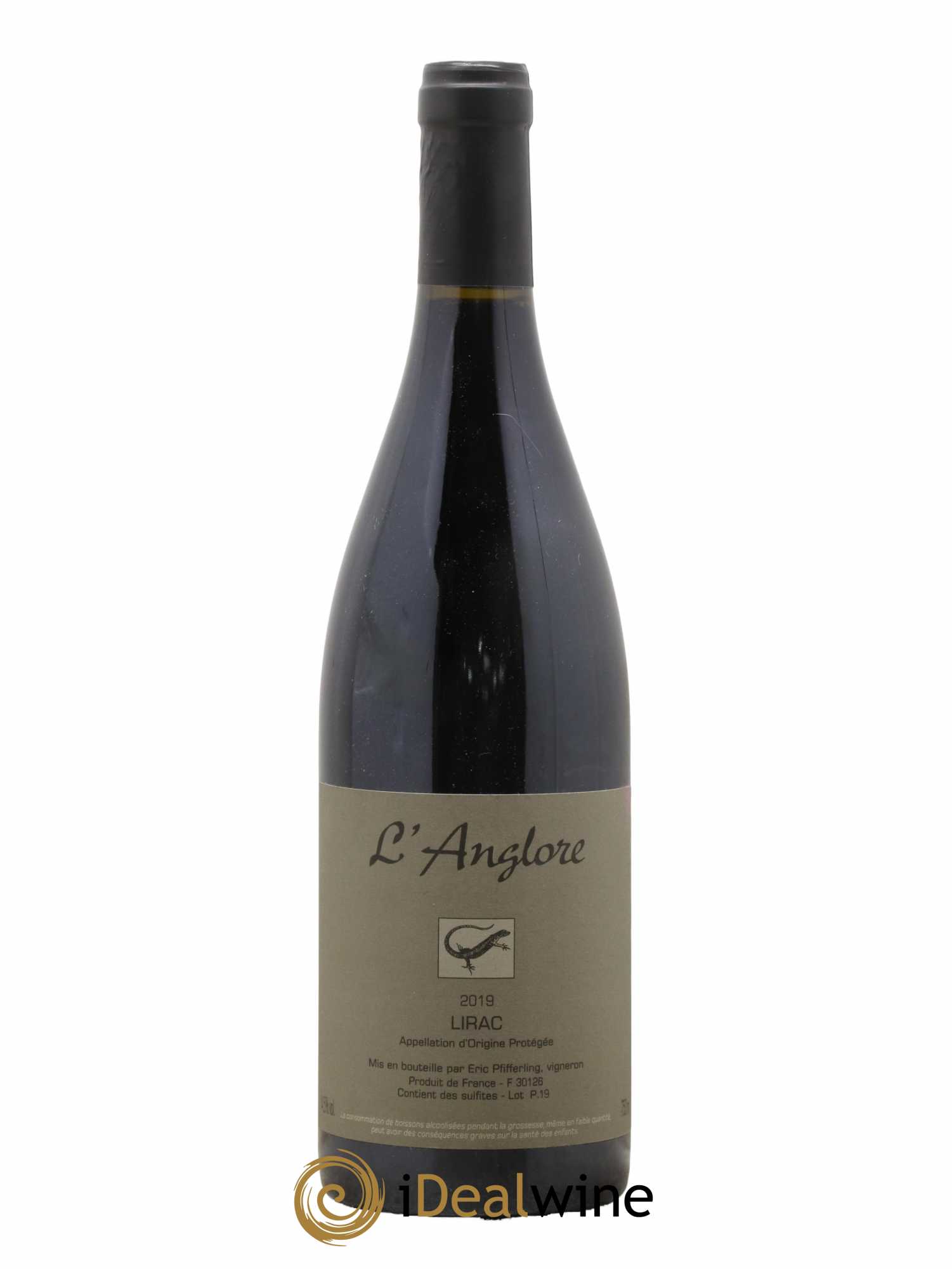 Lirac L'Anglore 2019 - Posten von 1 Flasche - 0