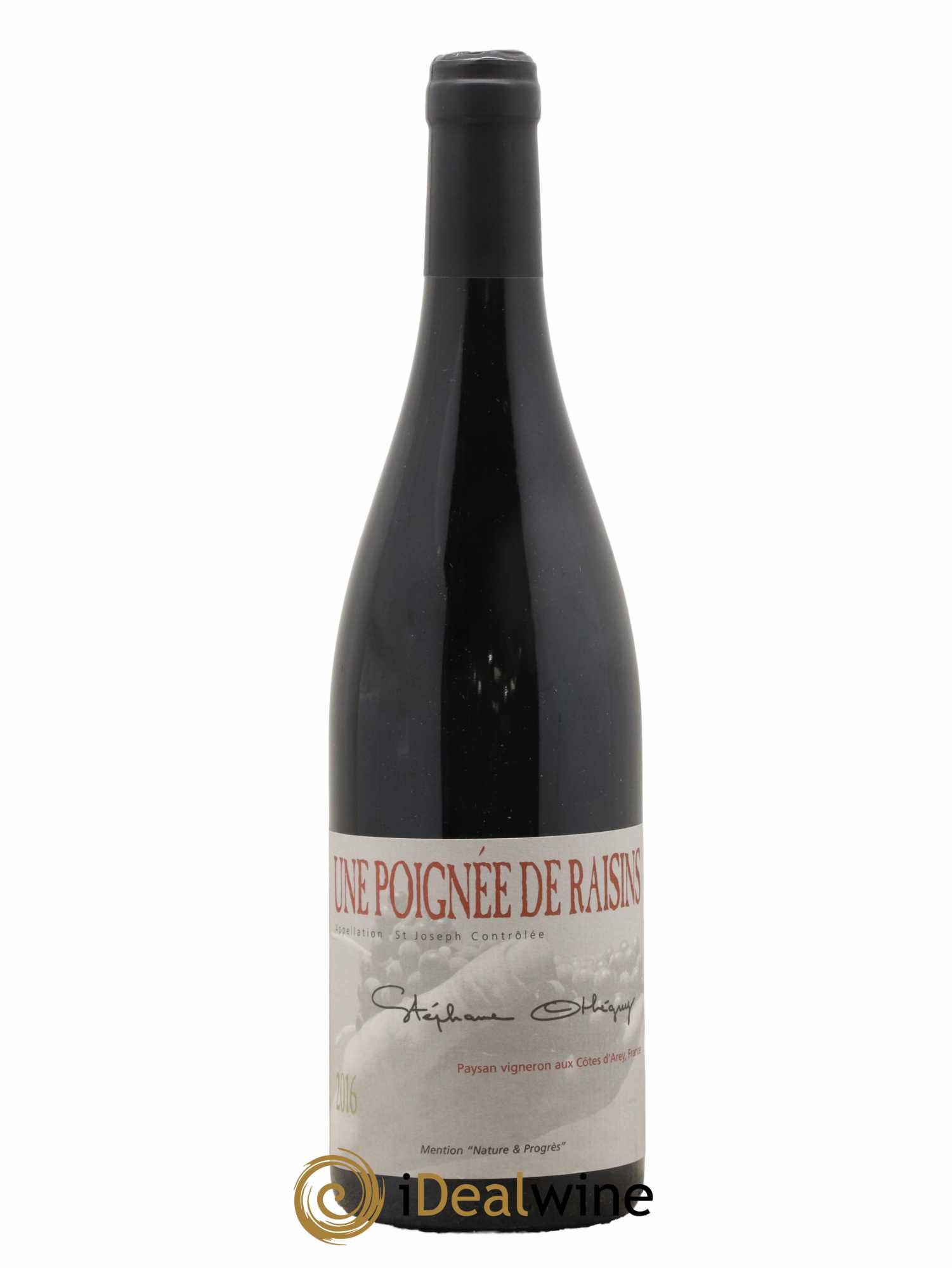 Saint-Joseph Une Poignée de Raisins Stéphane Othéguy 2016 - Posten von 1 Flasche - 0
