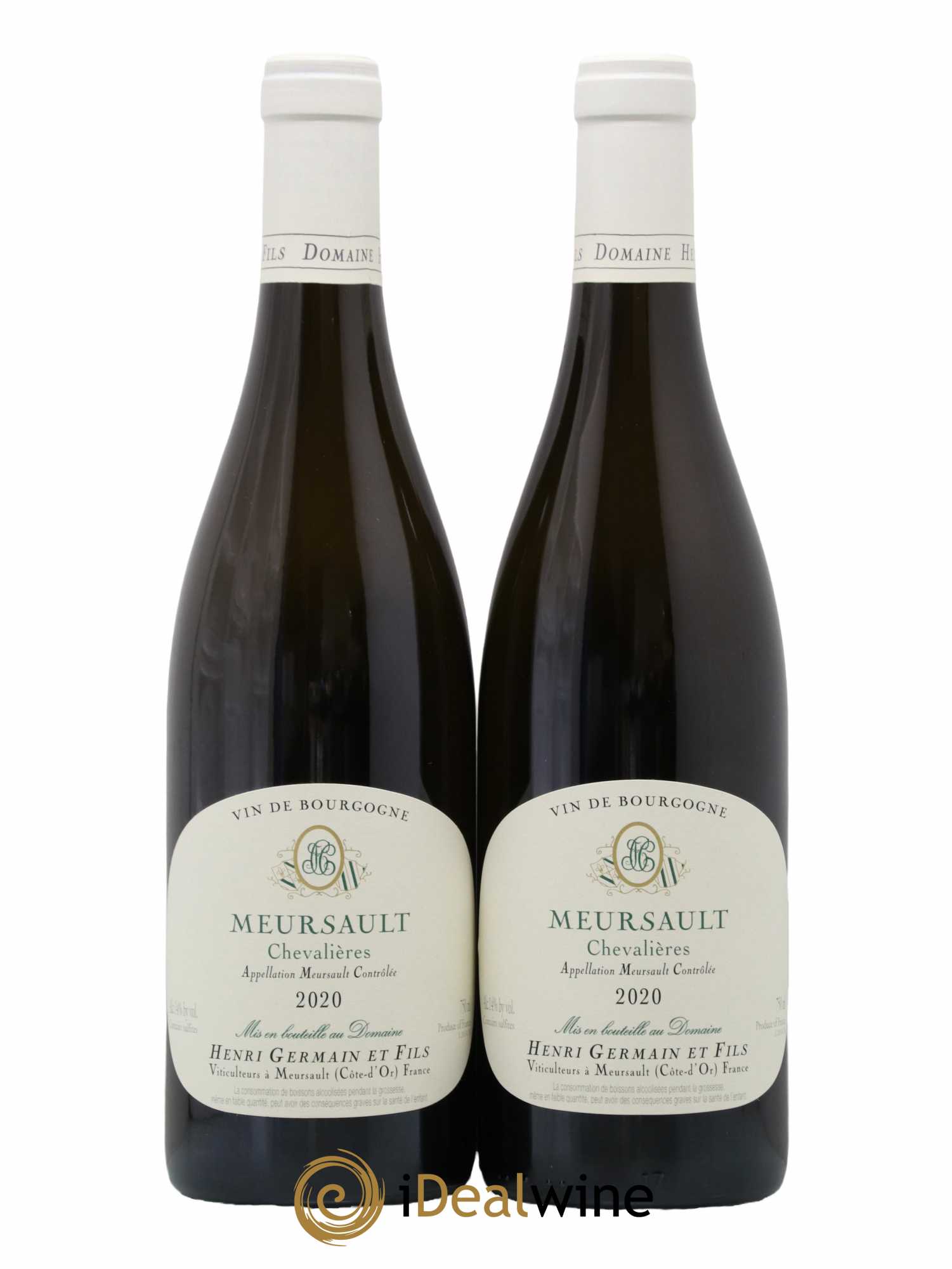 Meursault Chevalières Henri Germain 2020 - Lot de 2 bouteilles - 0