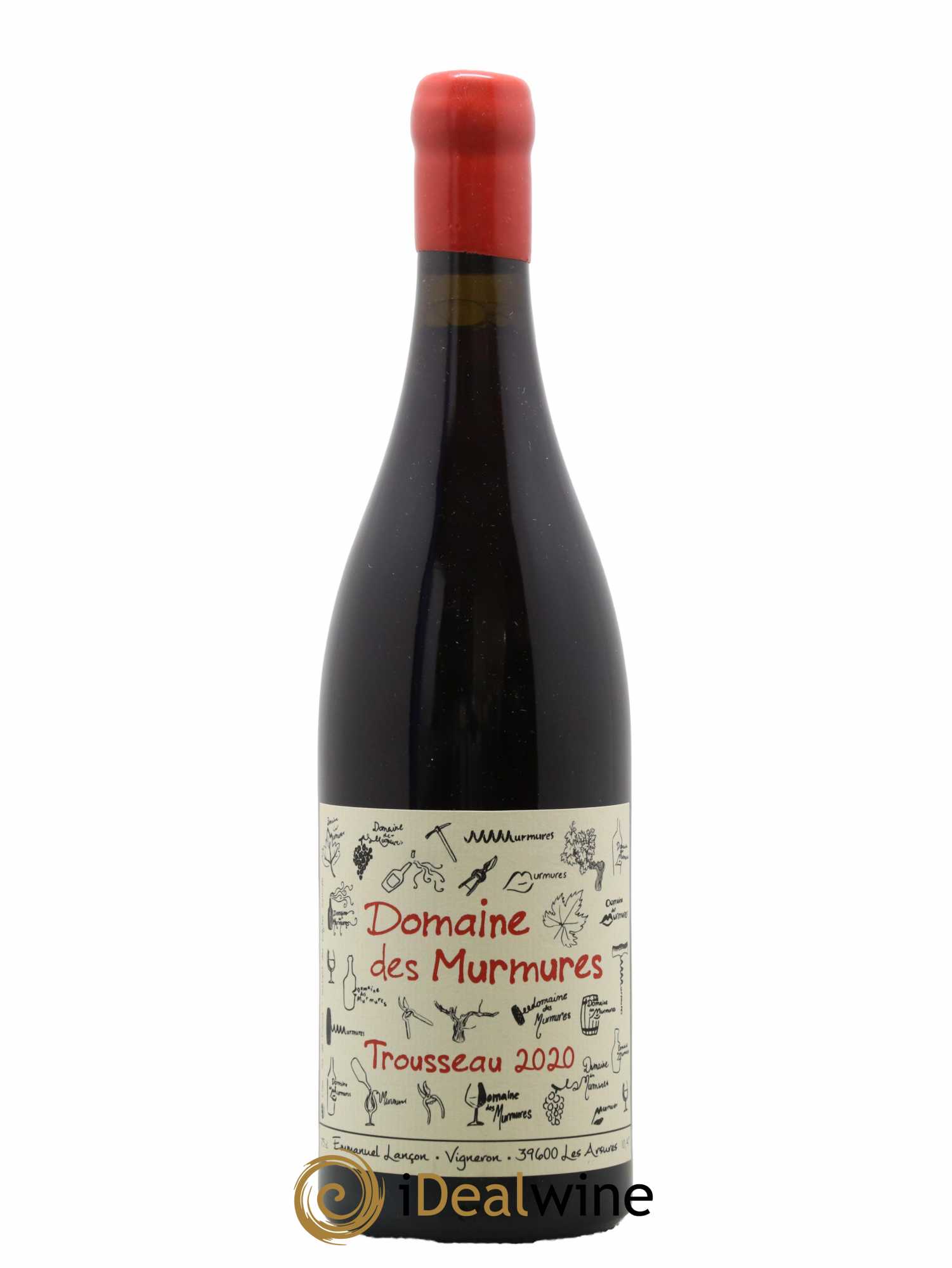 Vin de France Trousseau Murmures (Domaine des) - Emmanuel Lançon 2020 - Lot de 1 bouteille - 0
