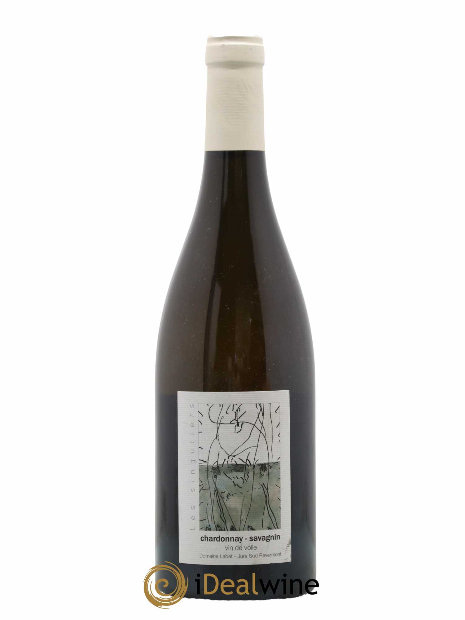 Côtes du Jura Vin de Voile Chardonnay-Savagnin cuvée de garde Romain - Julien - Charline Labet 2018 - Lot de 1 bouteille - 0