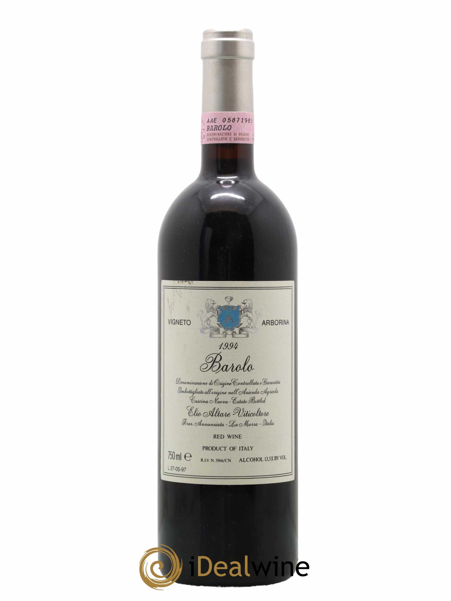 Barolo DOCG Vigneto Arborina Elio Altare 1994 - Lot de 1 bouteille - 0