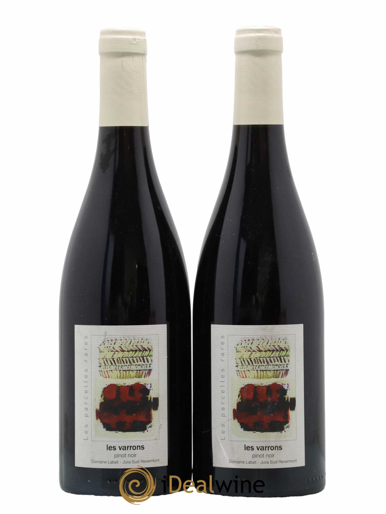 Côtes du Jura Pinot Noir Les Varrons Sélection Massale Romain - Julien - Charline Labet 2020 - Lot de 2 bouteilles - 0