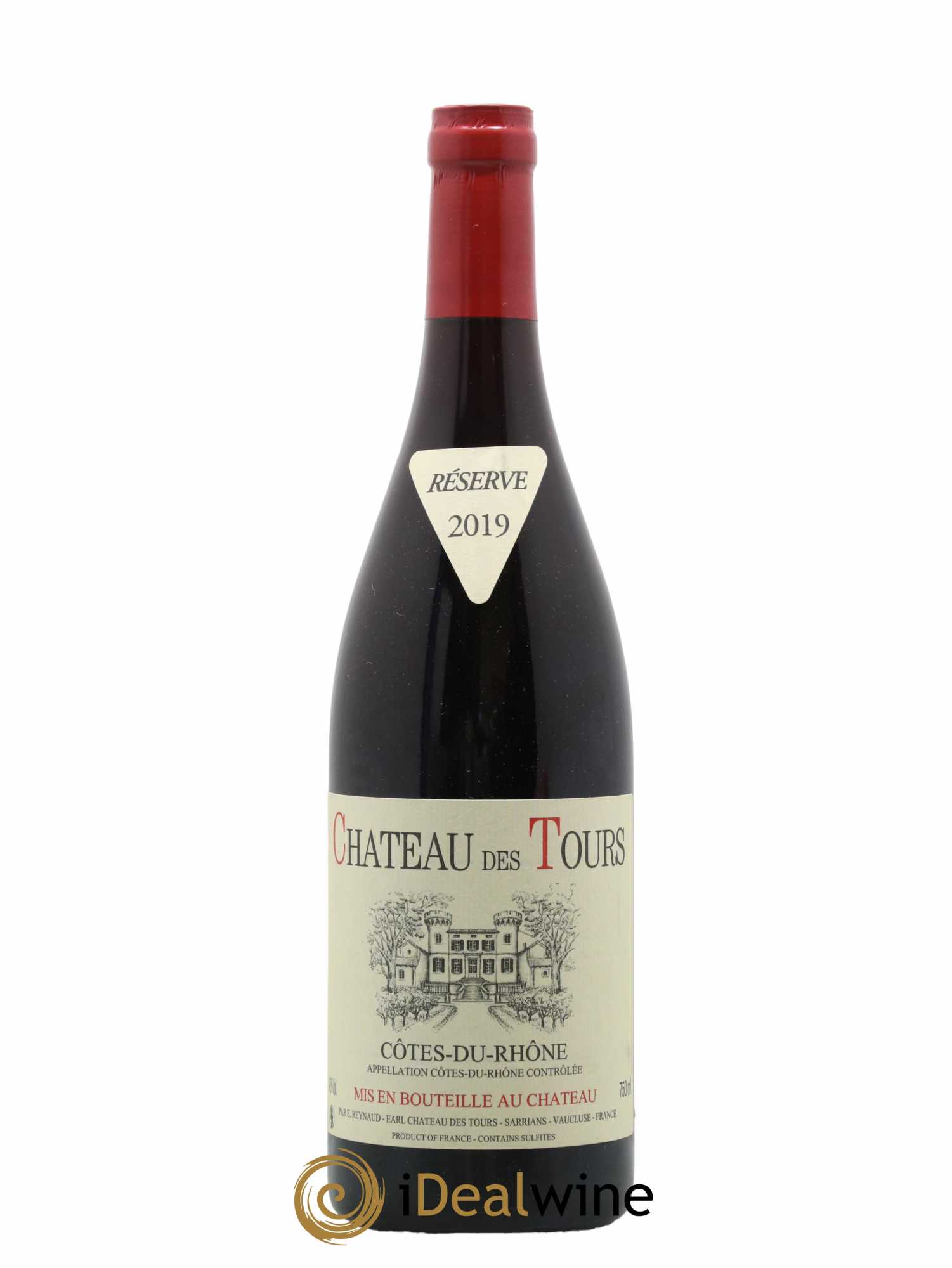 Côtes-du-Rhône Château des Tours Emmanuel Reynaud 2019 - Lot de 1 bouteille - 0