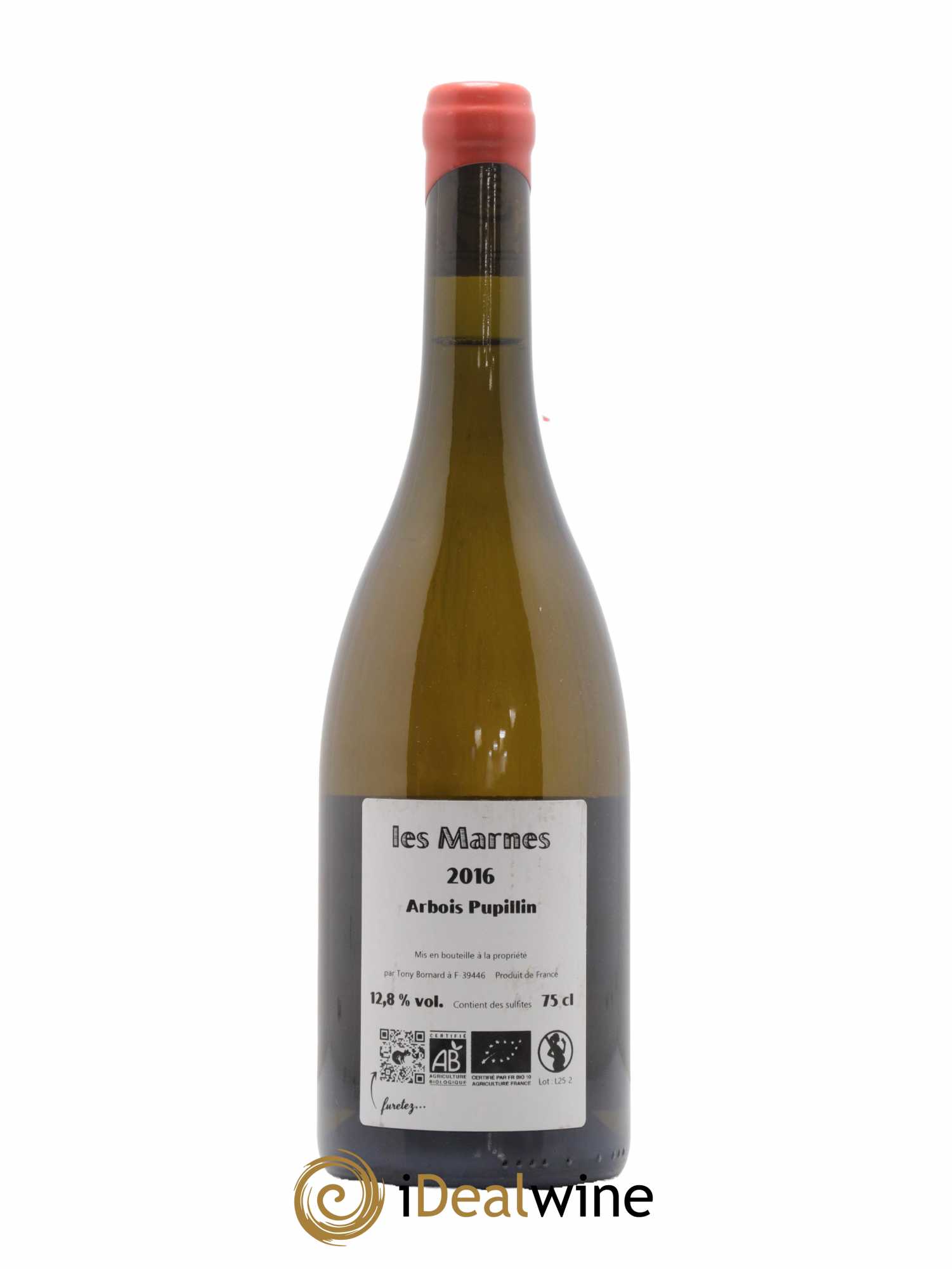 Arbois-Pupillin Les Marnes Bornard 2016 - Lot de 1 bouteille - 1
