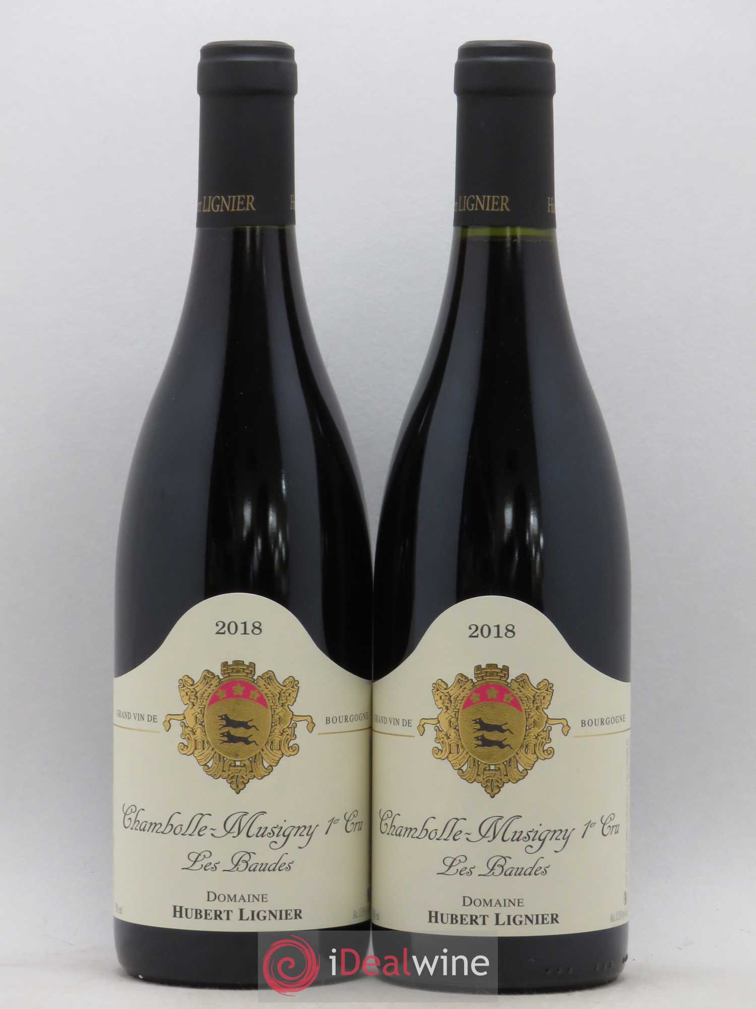 Chambolle-Musigny 1er Cru Les Baudes Hubert Lignier (Domaine) 2018 - Lot de 2 bouteilles - 0