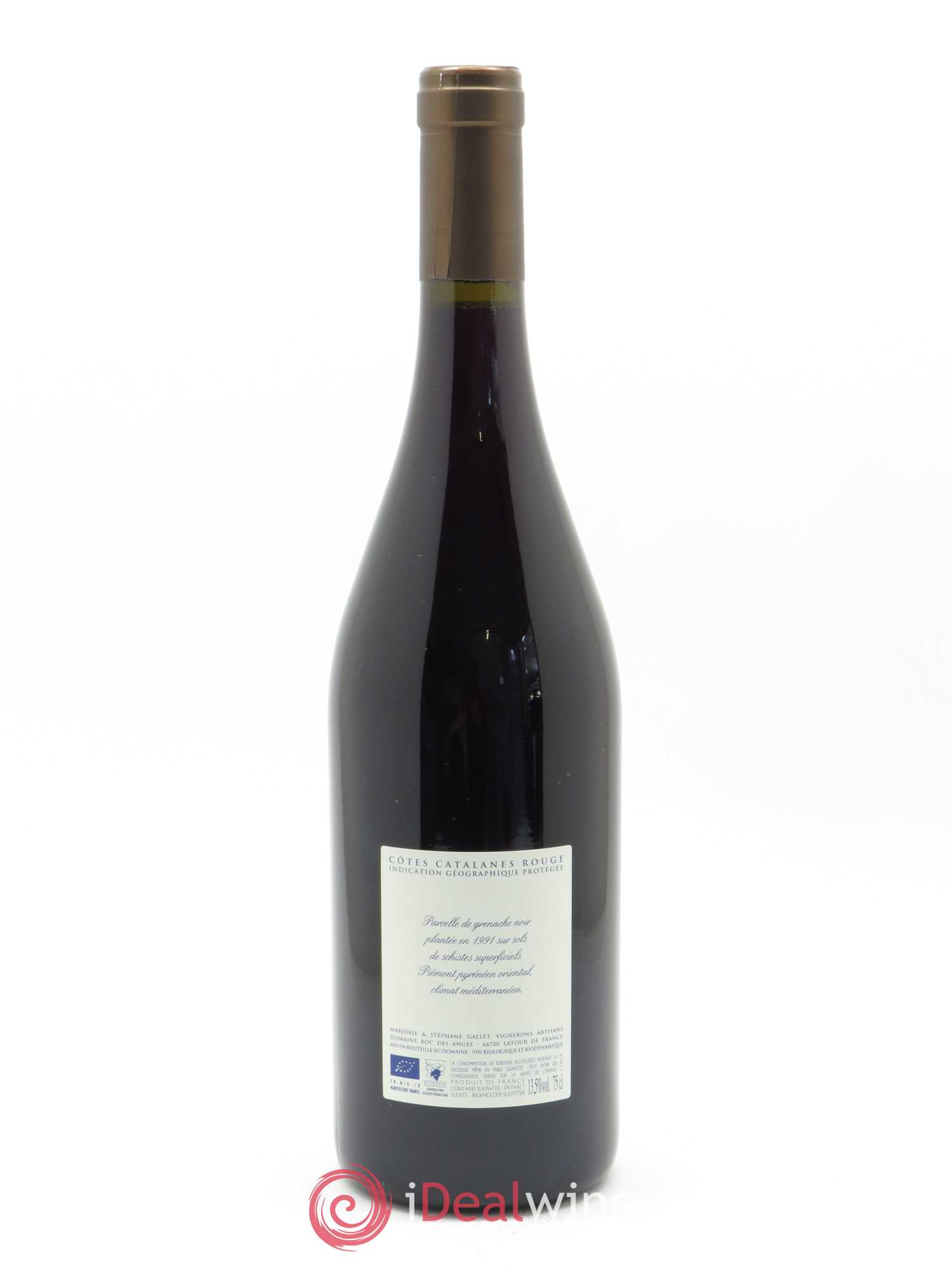 Côtes Catalanes Roc des Anges Unic Marjorie et Stéphane Gallet 2019 - Lot de 1 bouteille - 1