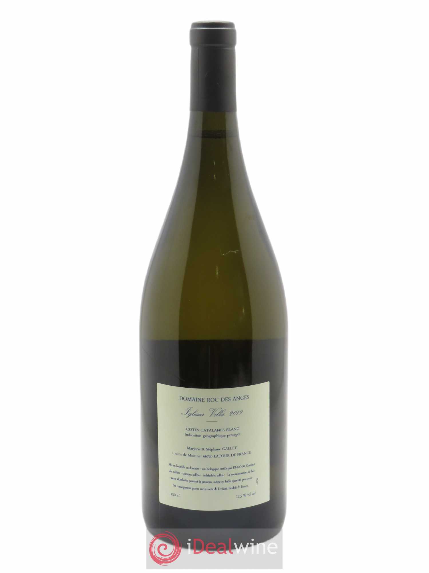 Côtes Catalanes Roc des Anges Iglesia Vella Marjorie et Stéphane Gallet 2019 - Lot de 1 magnum - 1