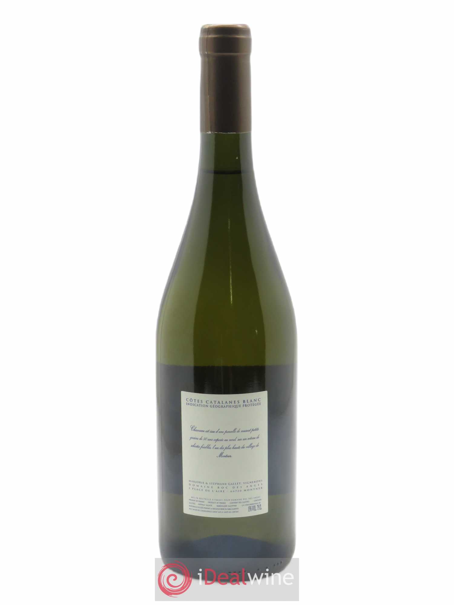 Côtes Catalanes Roc des Anges Chamane Marjorie et Stéphane Gallet 2011 - Lot de 1 bouteille - 1