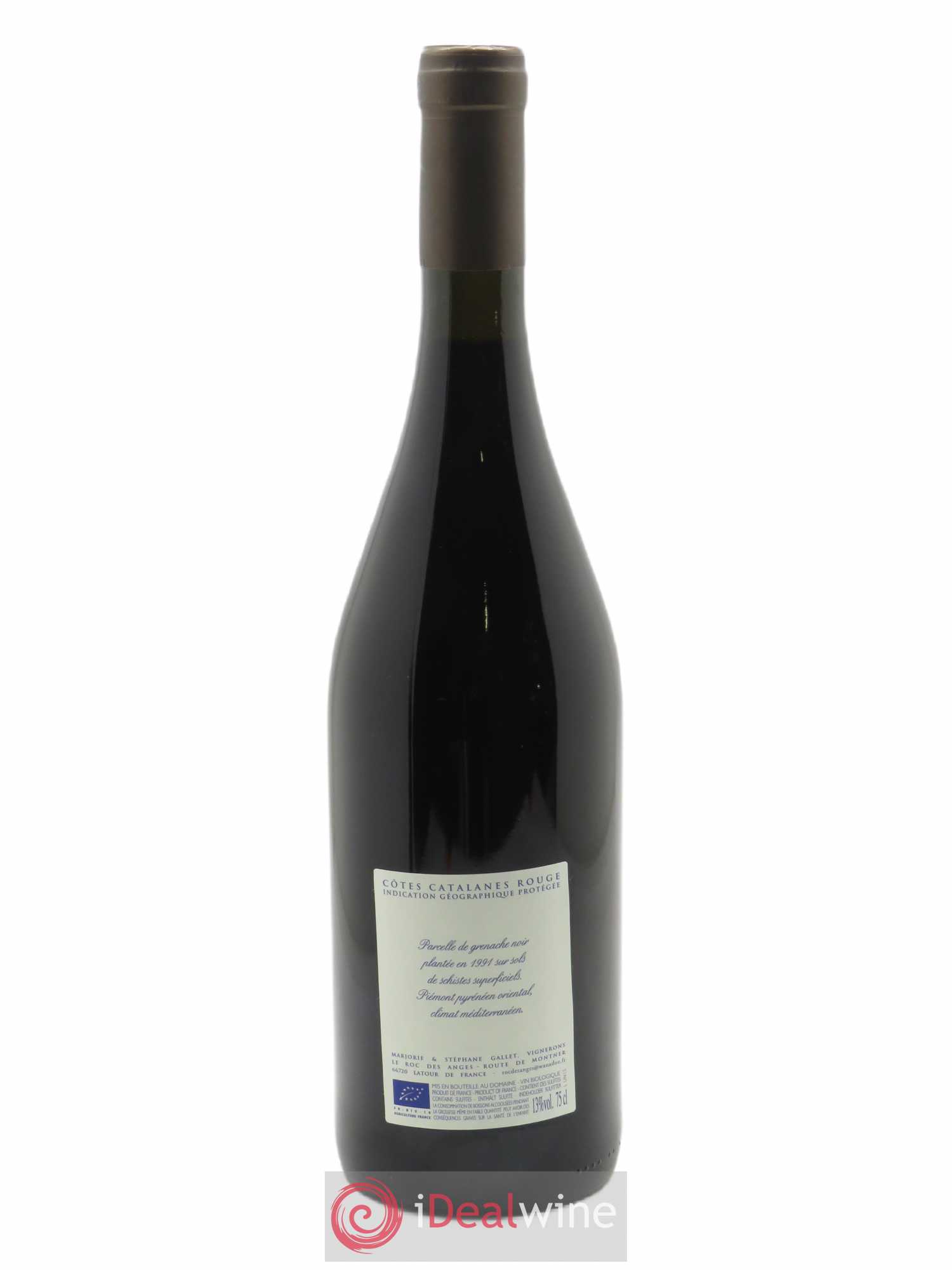 Côtes Catalanes Roc des Anges Unic Marjorie et Stéphane Gallet 2015 - Lot de 1 bouteille - 1