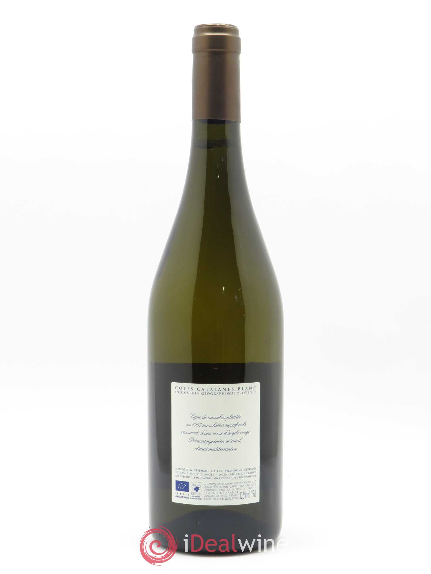 Côtes Catalanes Roc des Anges L'Oca Marjorie et Stéphane Gallet 2018 - Lot de 1 bouteille - 1