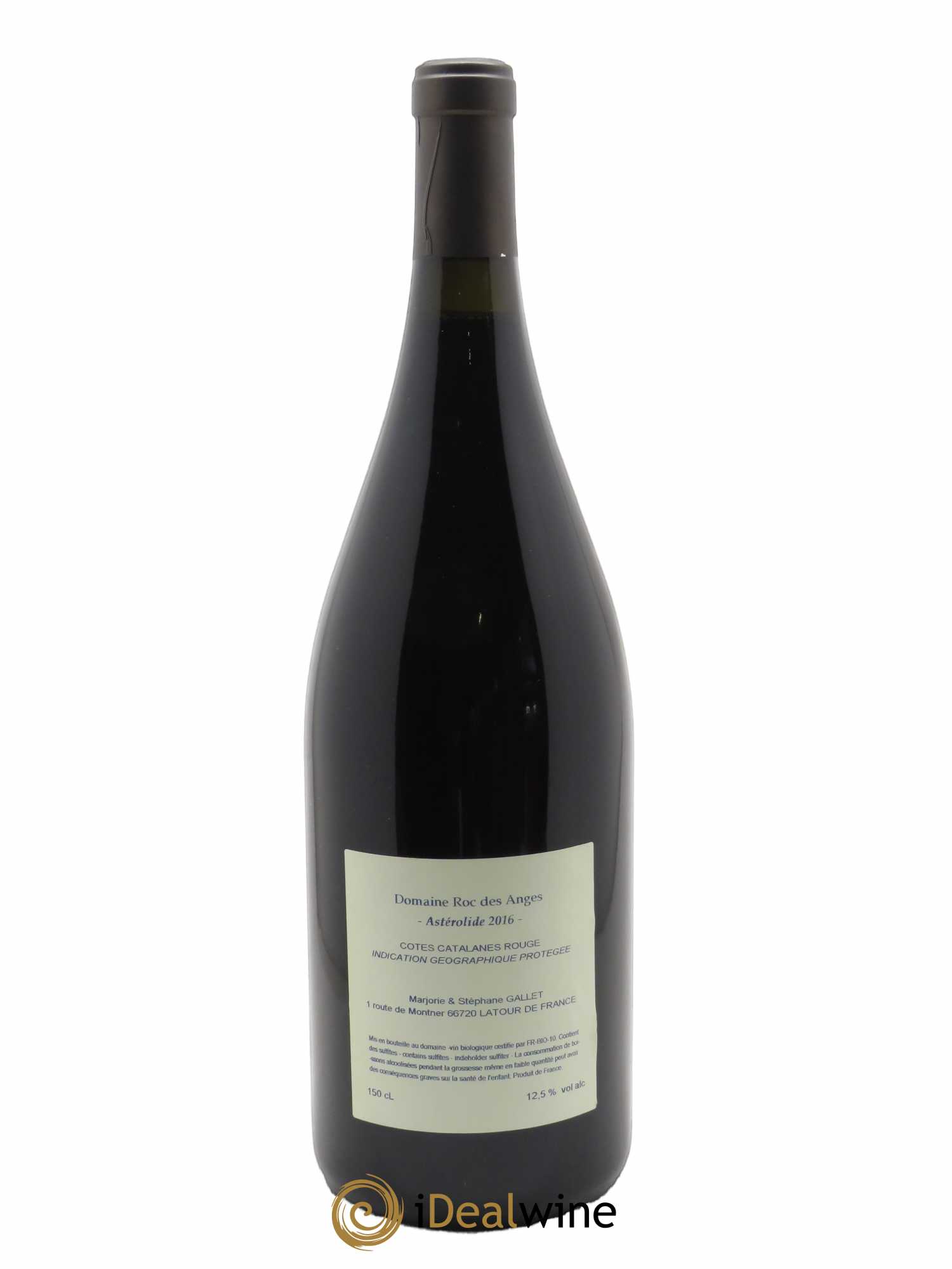 Côtes Catalanes Roc des Anges Astérolide Marjorie et Stéphane Gallet 2016 - Lot de 1 magnum - 1