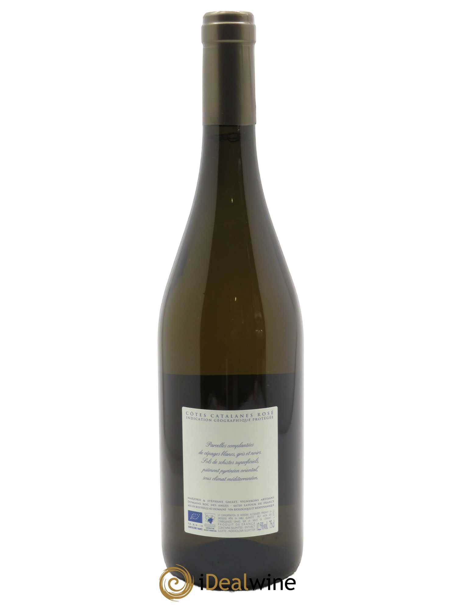 Côtes Catalanes Roc des Anges Les Vignes Métissées Marjorie et Stéphane Gallet 2021 - Lot of 1 bottle - 1