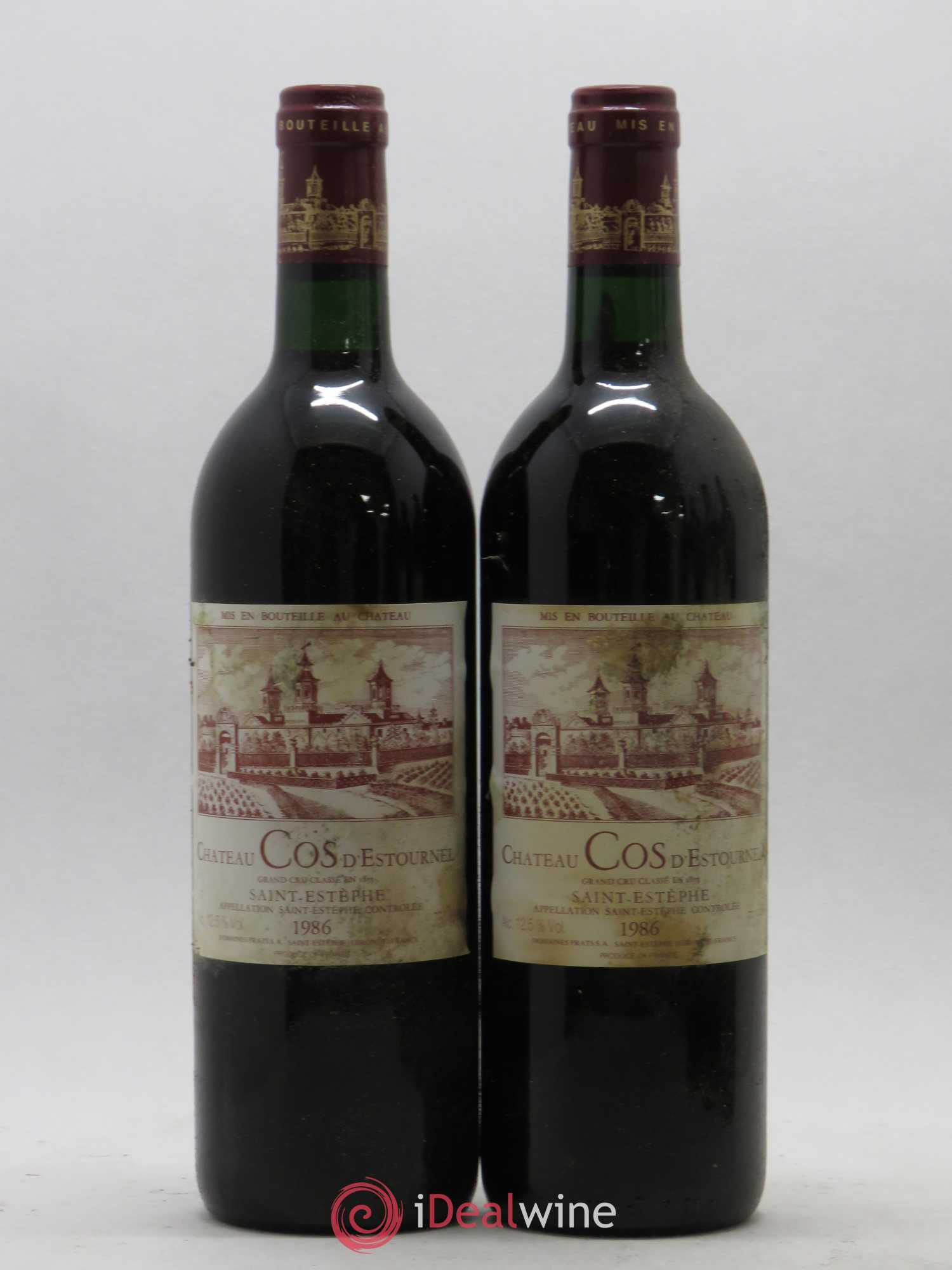 Cos d'Estournel 2ème Grand Cru Classé 1986 - Lot de 5 bouteilles - 2