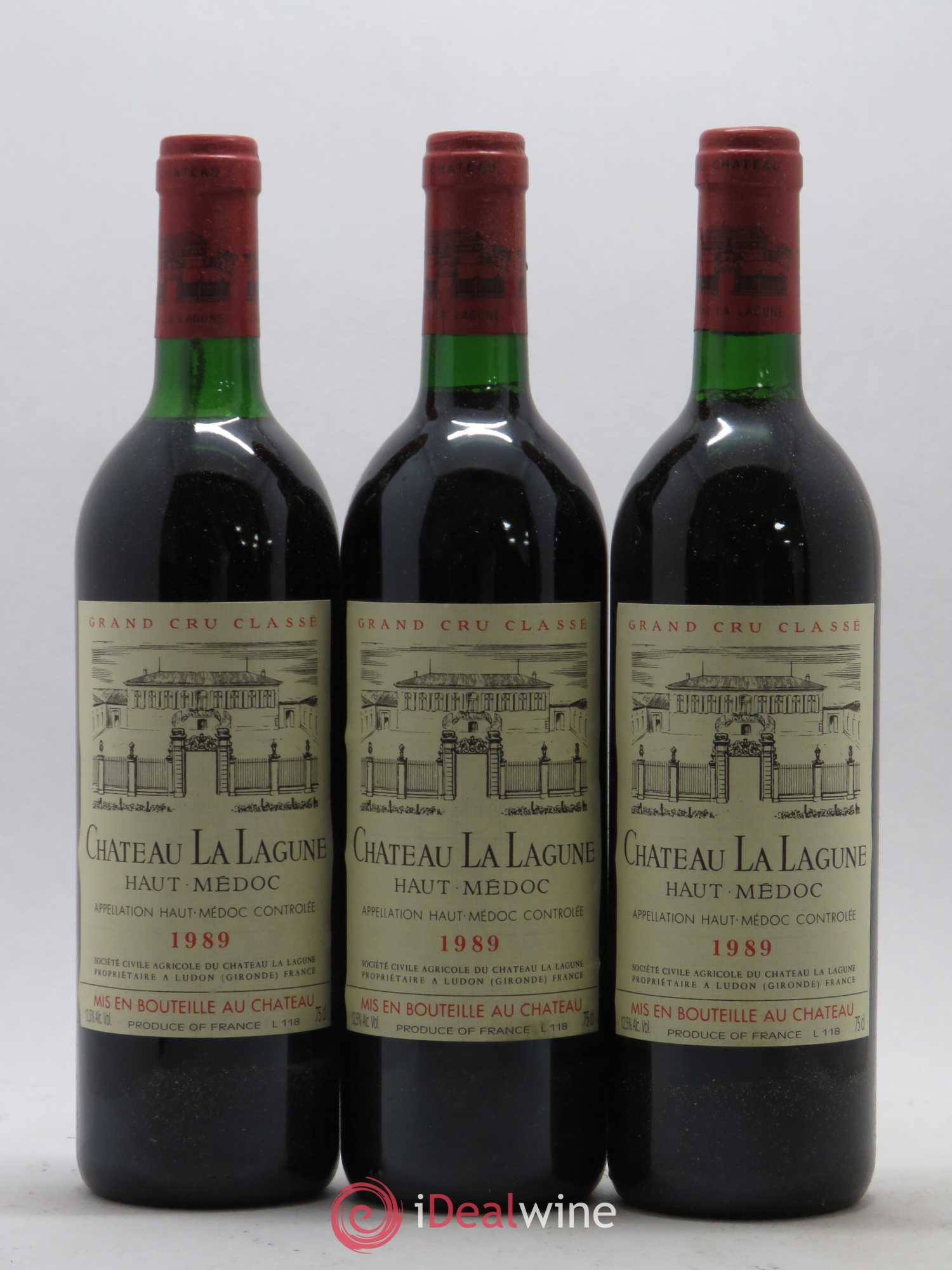 Château la Lagune 3ème Grand Cru Classé 1989 - Lot de 12 bouteilles - 4
