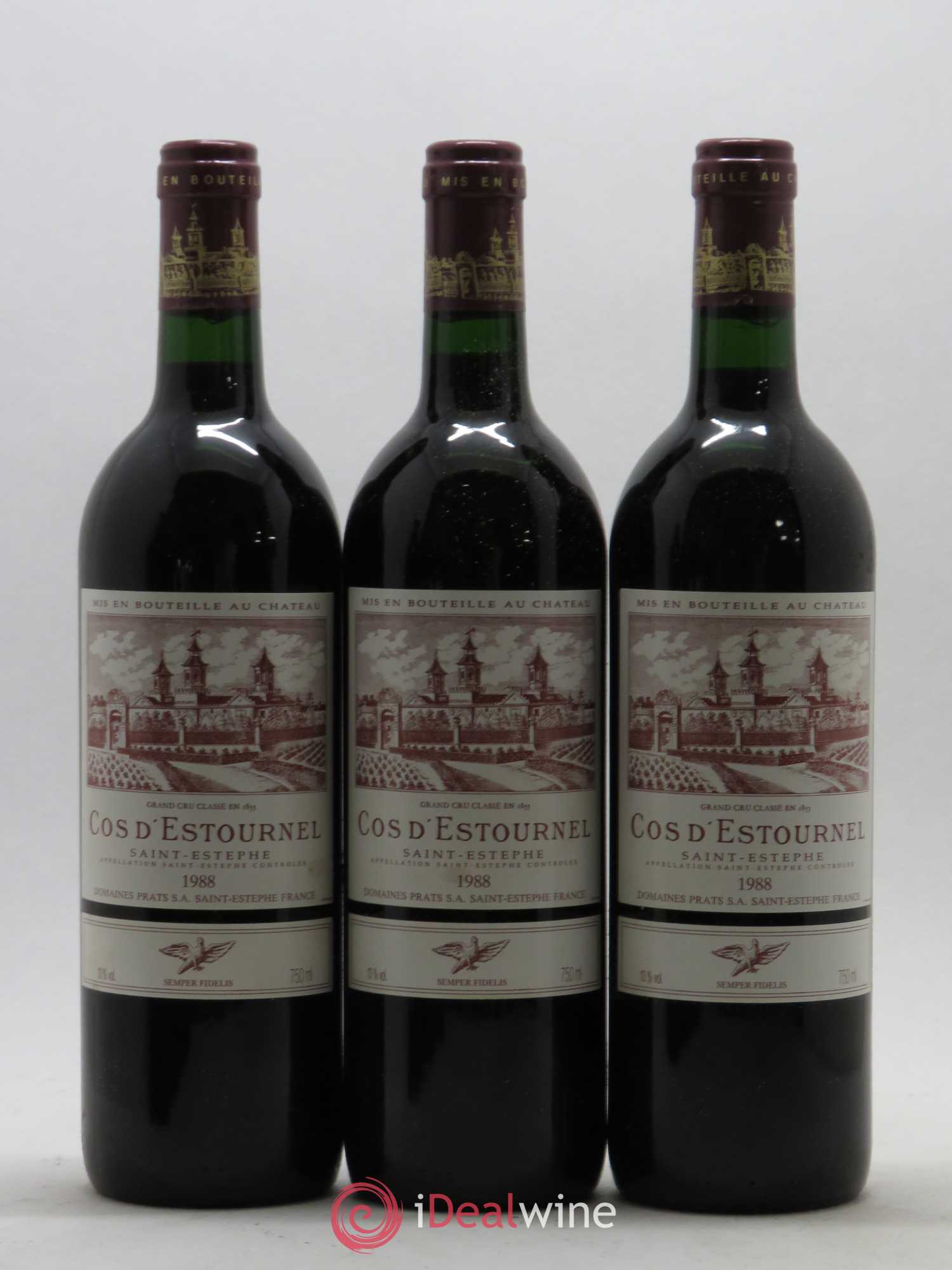 Cos d'Estournel 2ème Grand Cru Classé 1988 - Lot de 12 bouteilles - 3