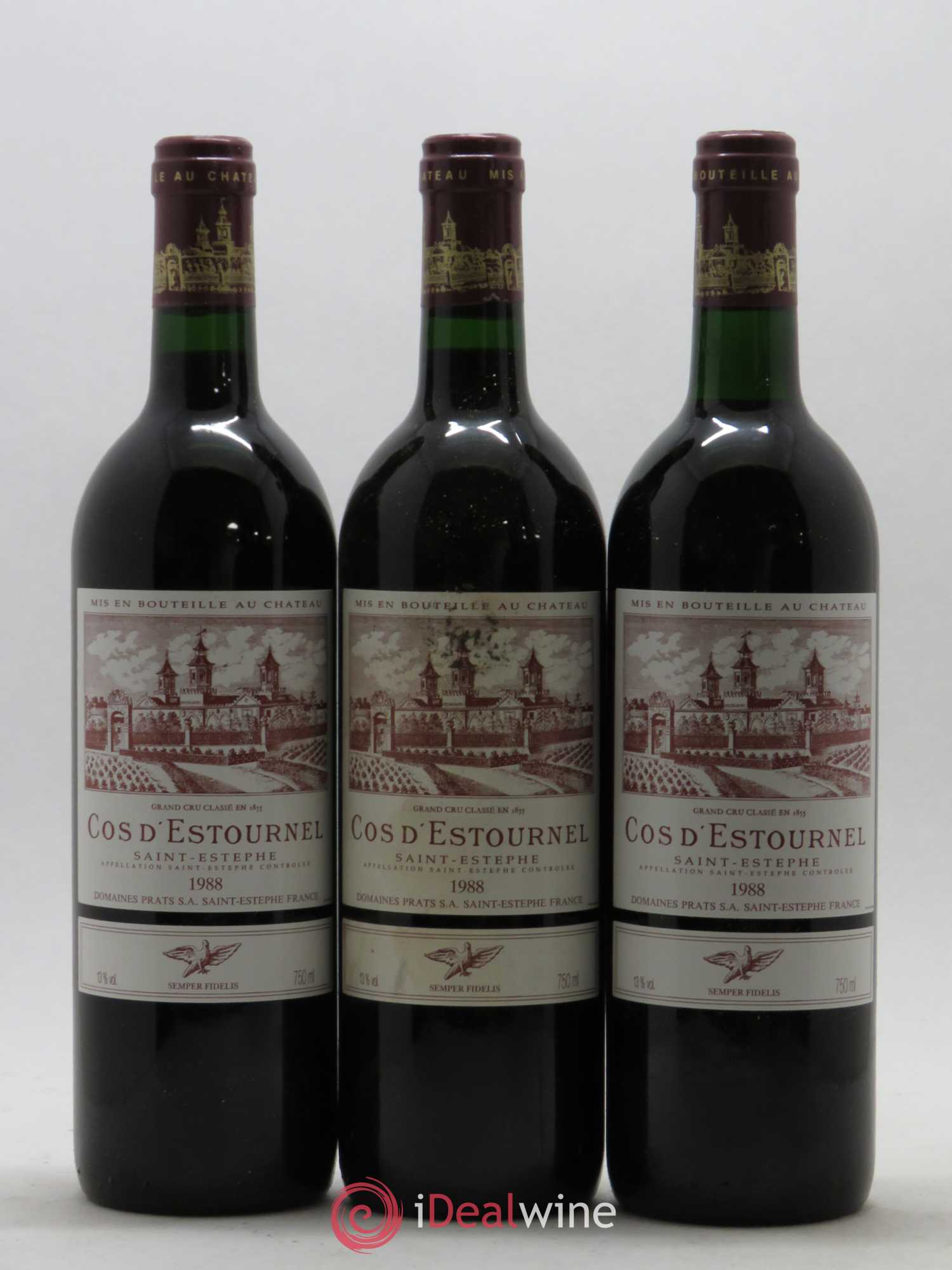 Cos d'Estournel 2ème Grand Cru Classé 1988 - Lot de 12 bouteilles - 4