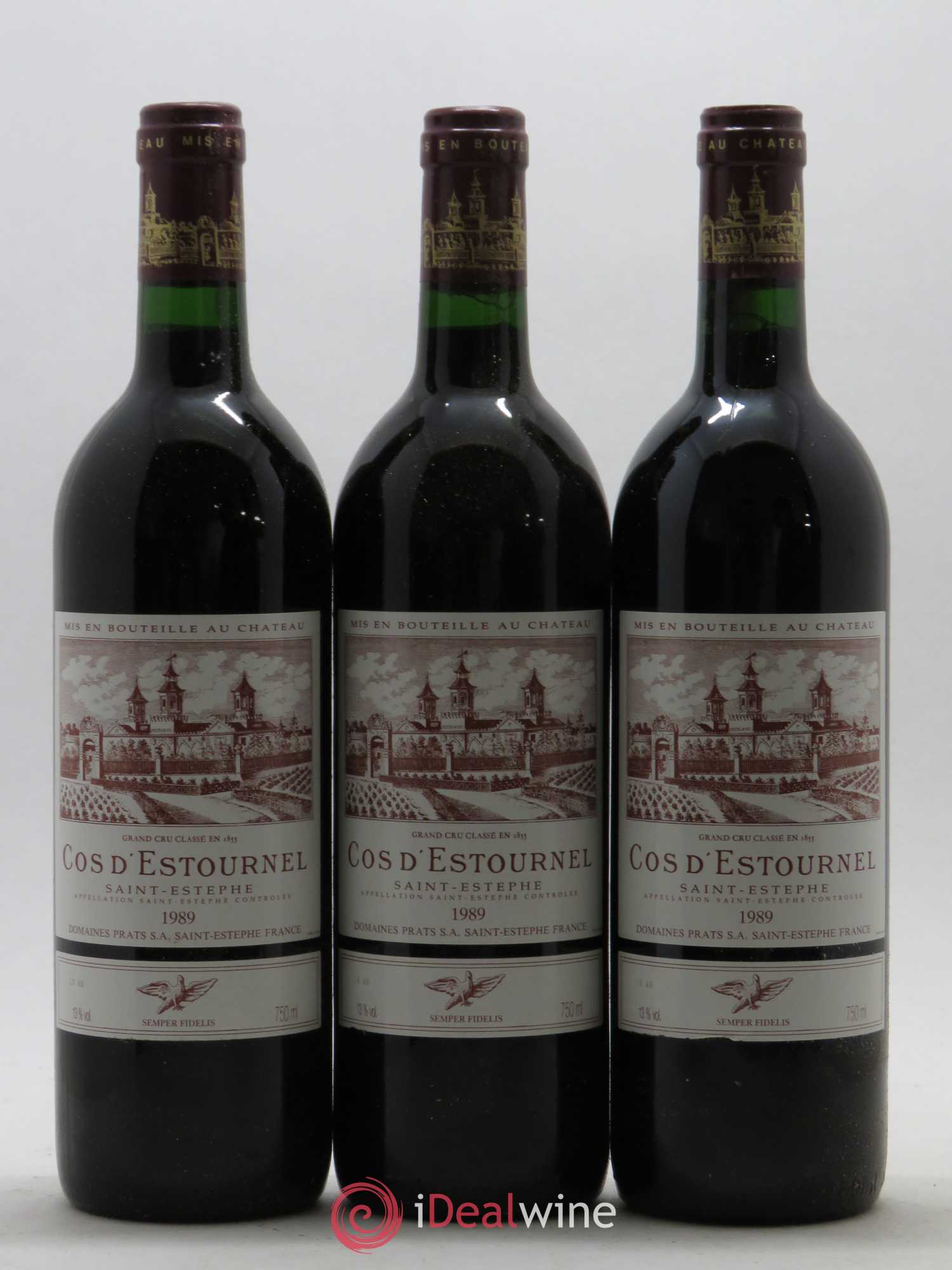 Cos d'Estournel 2ème Grand Cru Classé 1989 - Lot de 12 bouteilles - 4