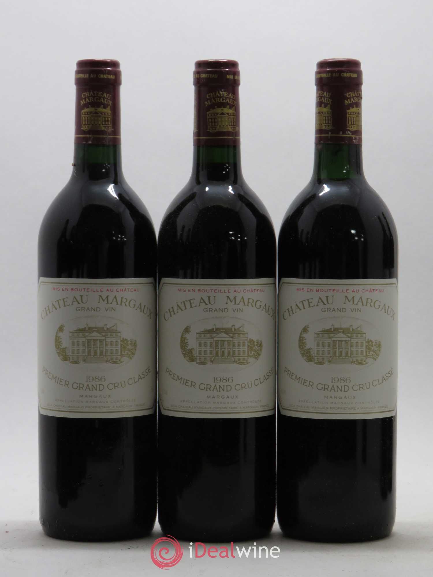 Château Margaux 1er Grand Cru Classé 1986 - Lot de 12 bouteilles - 2