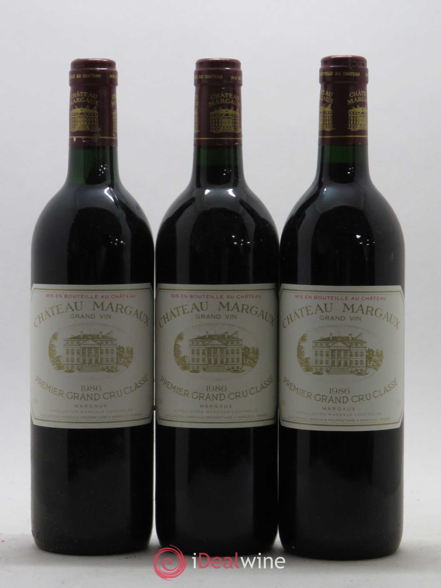 Château Margaux 1er Grand Cru Classé 1986 - Lot de 12 bouteilles - 4