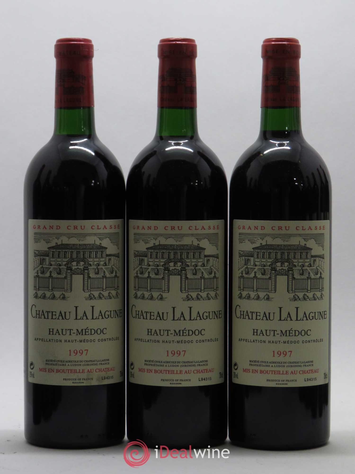 Château la Lagune 3ème Grand Cru Classé 1997 - Lot de 12 bouteilles - 1
