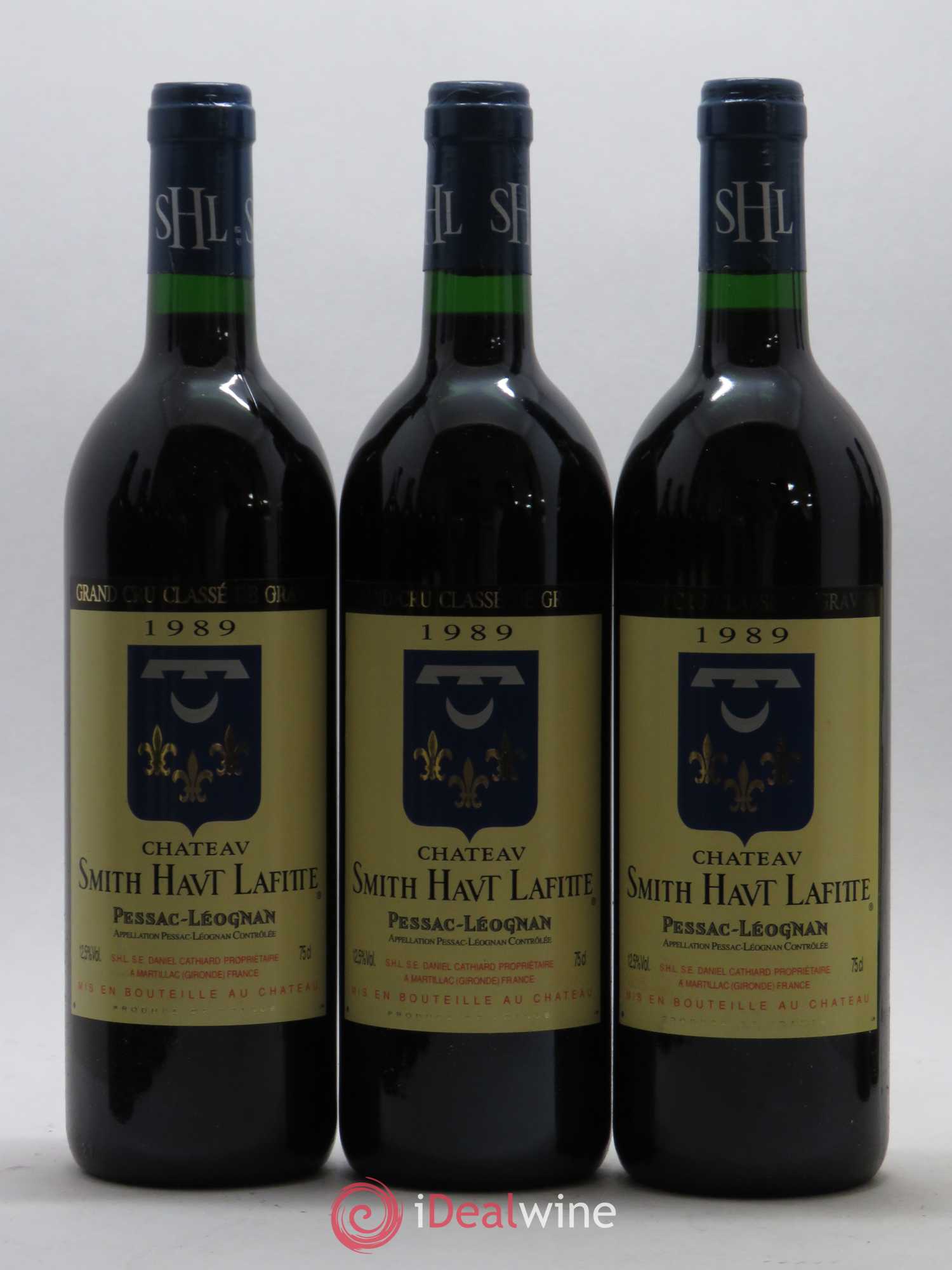 Château Smith Haut Lafitte Cru Classé de Graves 1989 - Lot de 12 bouteilles - 2