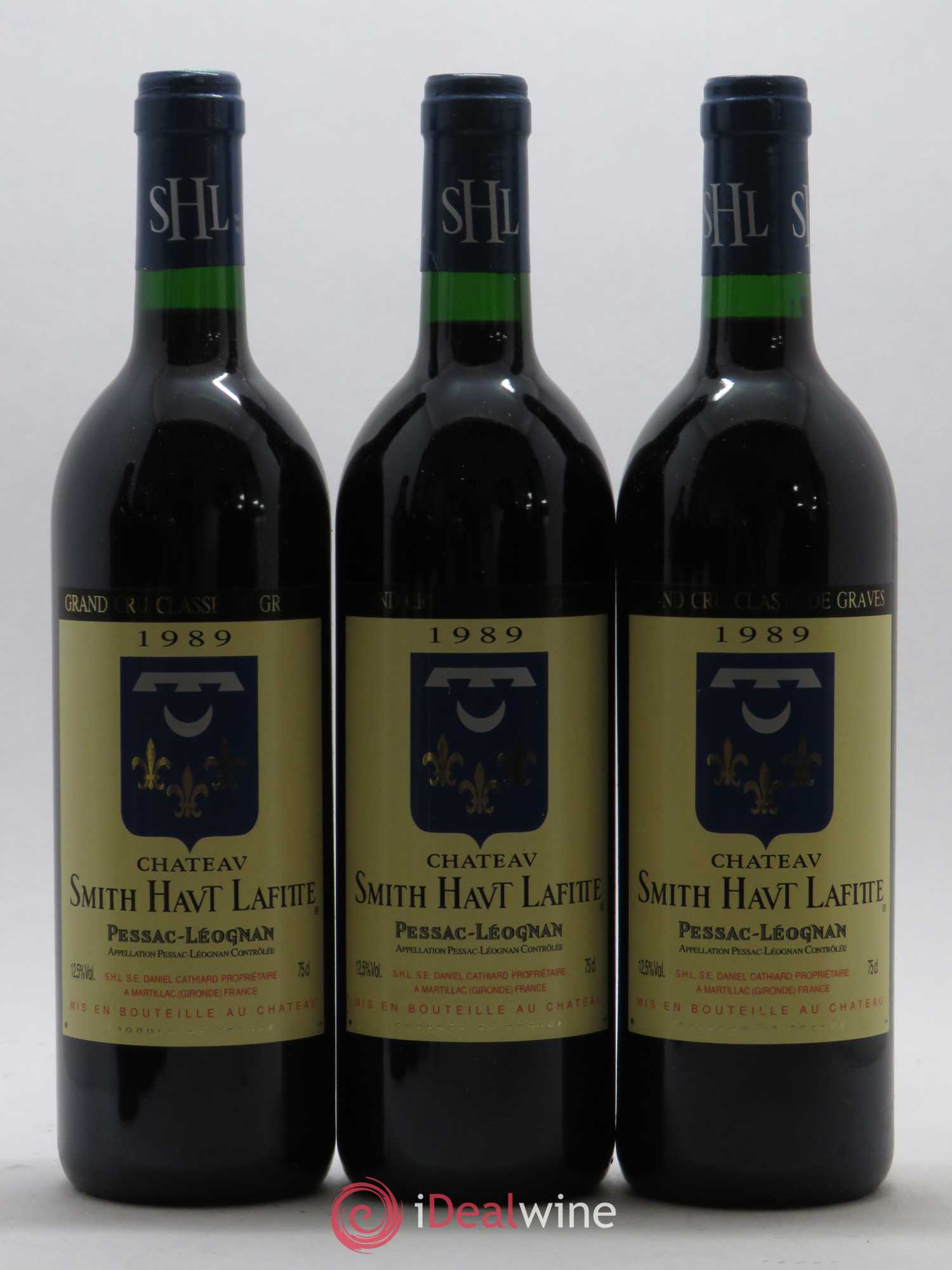 Château Smith Haut Lafitte Cru Classé de Graves 1989 - Lot de 12 bouteilles - 3