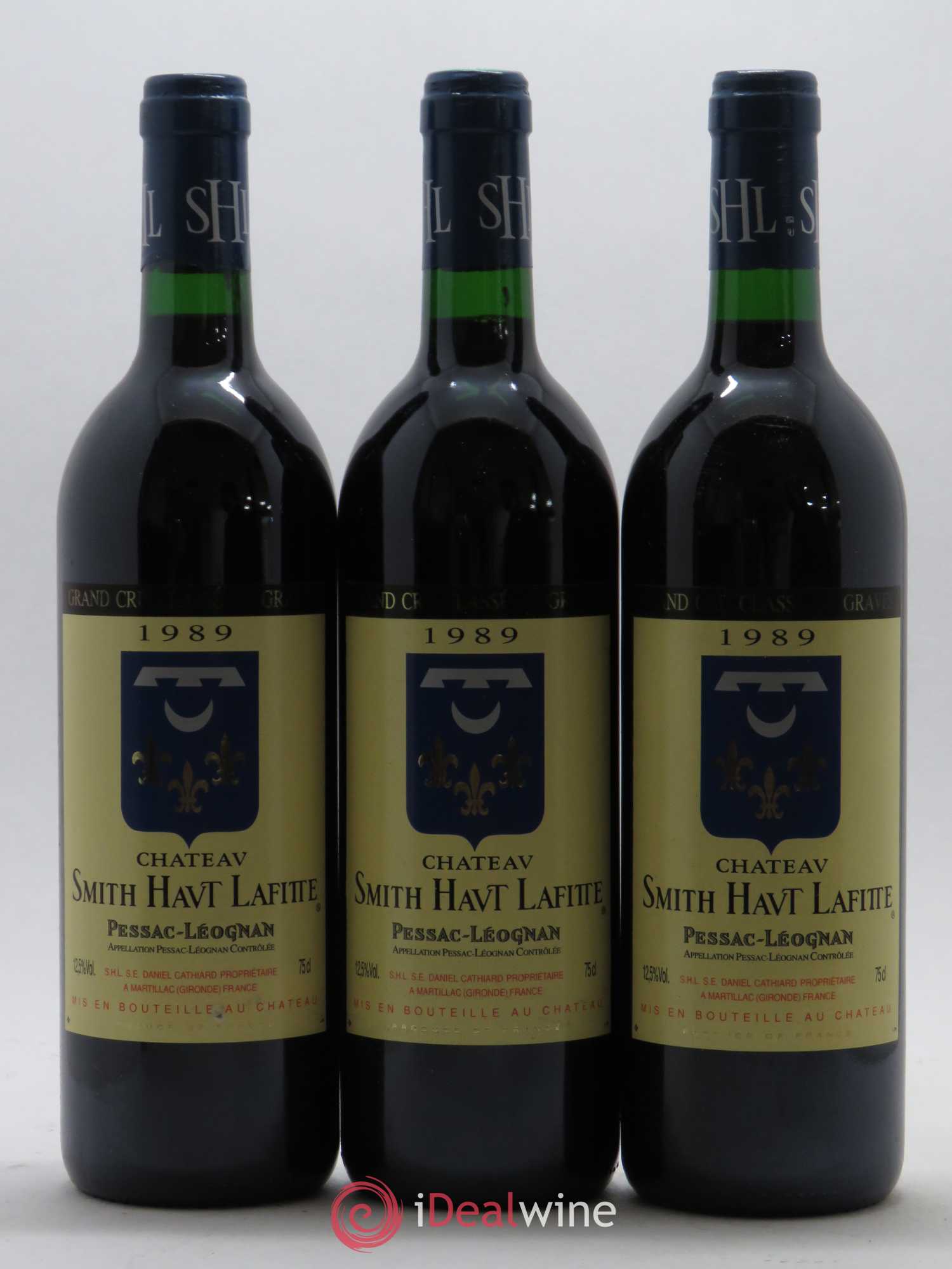Château Smith Haut Lafitte Cru Classé de Graves 1989 - Lot de 12 bouteilles - 4