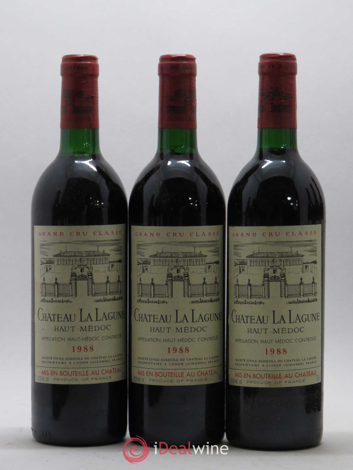 Château la Lagune 3ème Grand Cru Classé 1988 - Lot de 12 bouteilles - 2