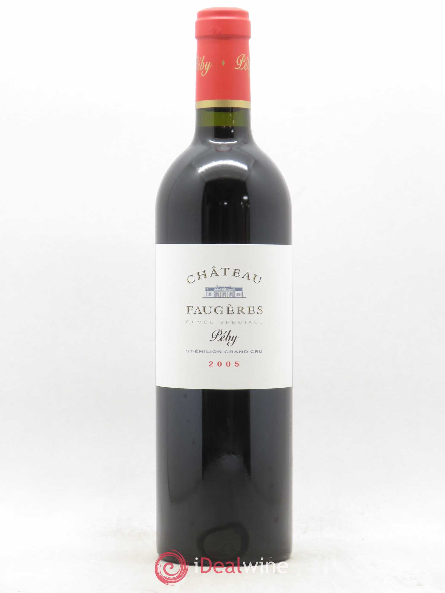 Château Péby Faugères Grand Cru Classé 2005 - Lot de 1 bouteille - 0