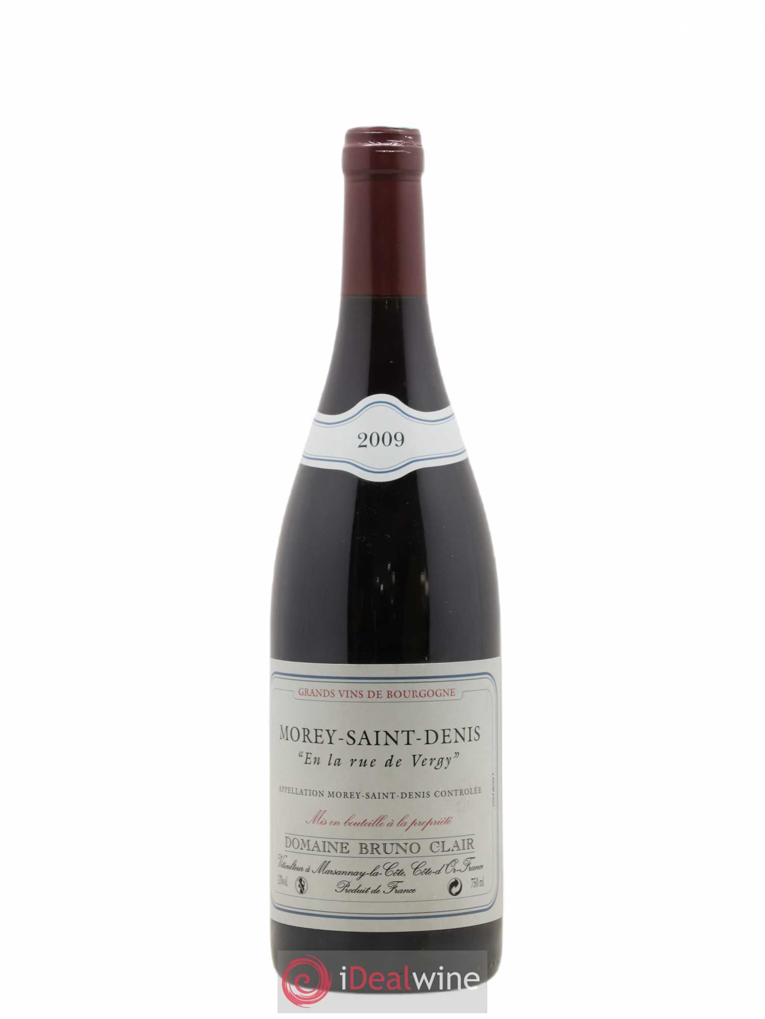 Morey-Saint-Denis En la Rue de Vergy Bruno Clair (Domaine) 2009 - Lot de 1 bouteille - 0