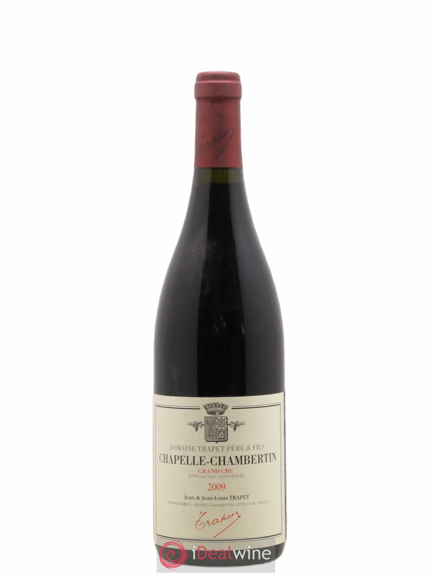 Chapelle-Chambertin Grand Cru Domaine Trapet 2009 - Lot de 1 bouteille - 0