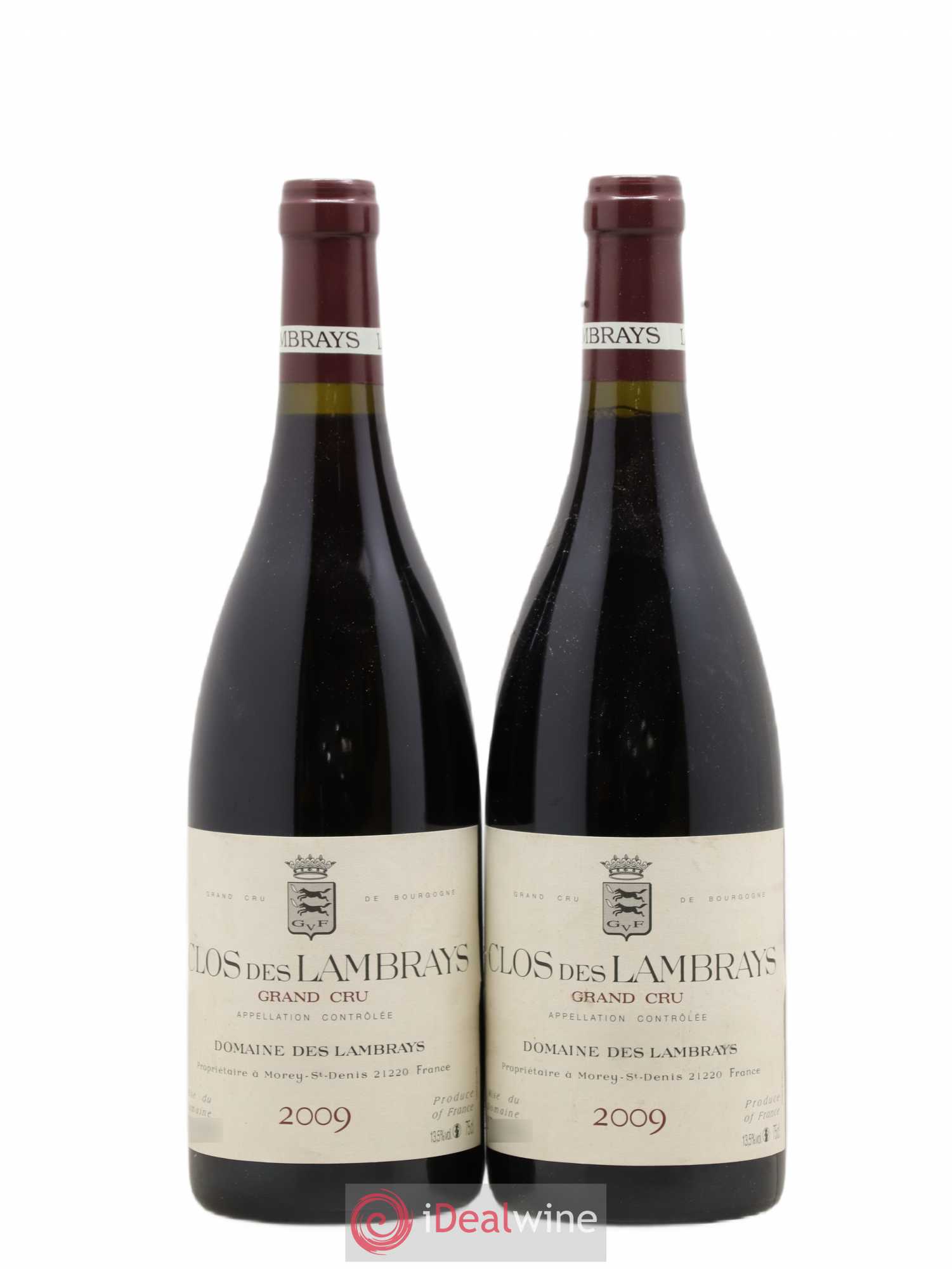 Clos des Lambrays Grand Cru Domaine des Lambrays 2009 - Lot de 2 bouteilles - 0