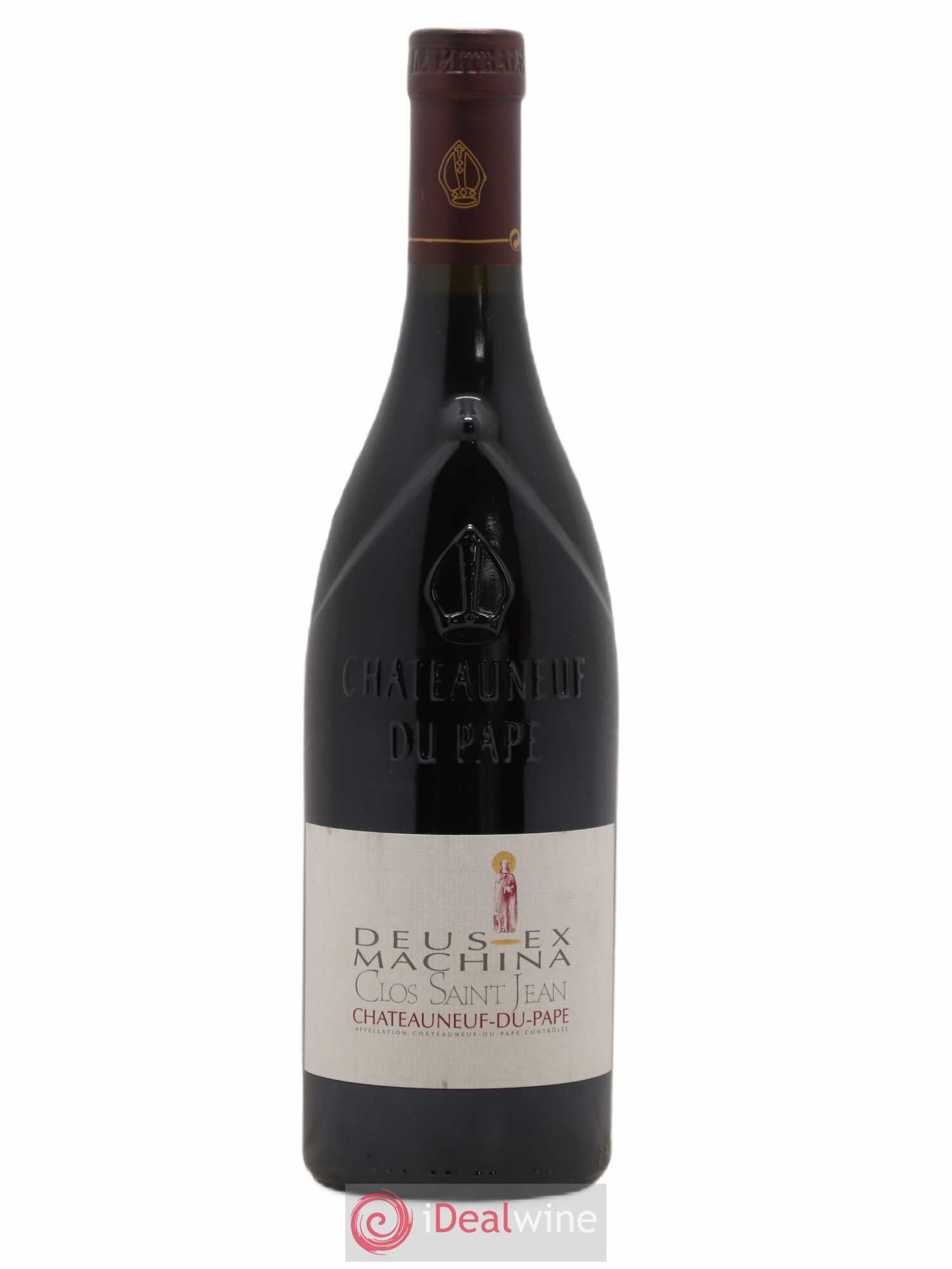 Châteauneuf-du-Pape Clos Saint-Jean Deus Ex Machina Pascal et Vincent Maurel 2008 - Lot de 1 bouteille - 0