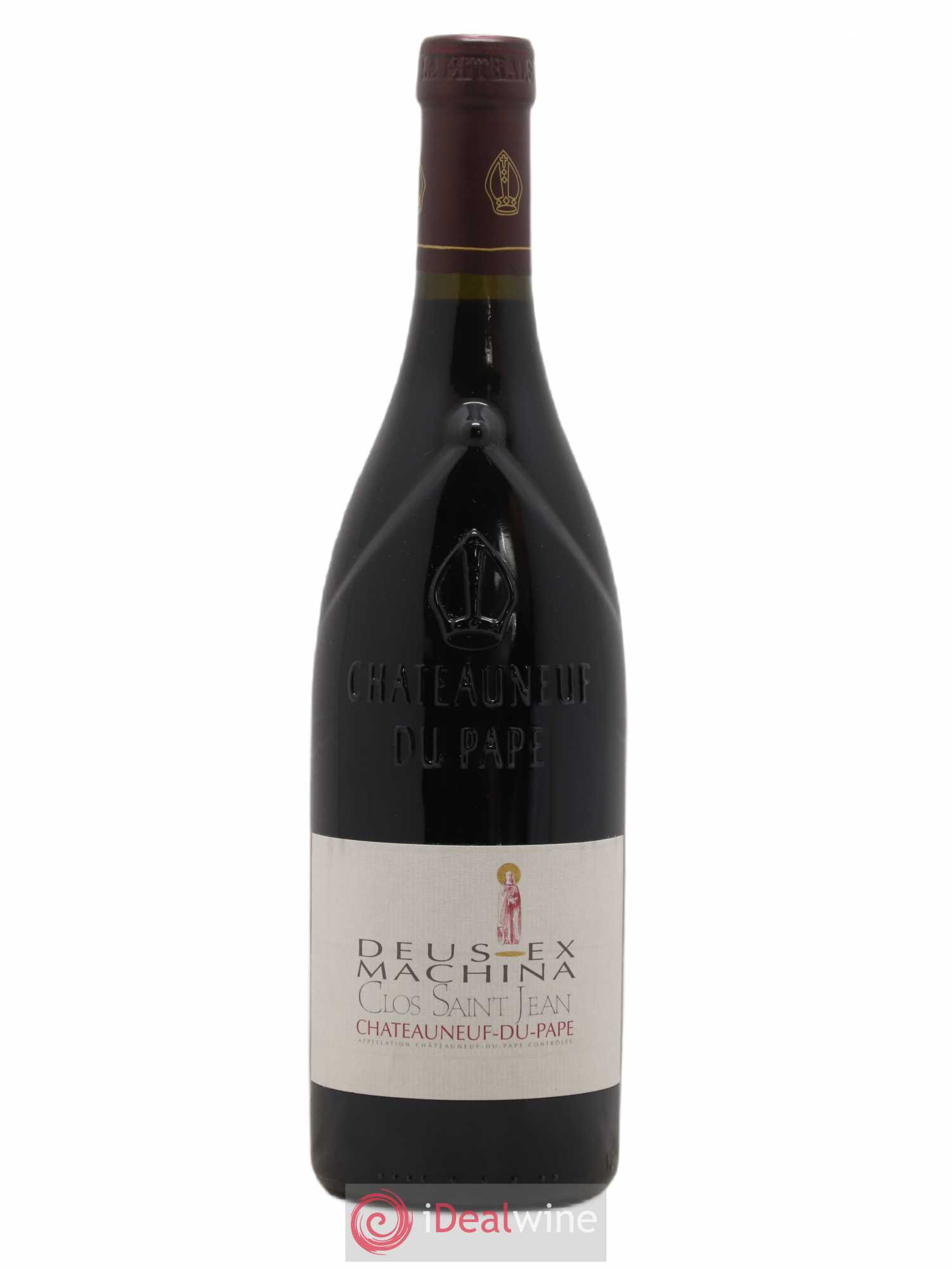 Châteauneuf-du-Pape Clos Saint-Jean Deus Ex Machina Pascal et Vincent Maurel 2010 - Lot de 1 bouteille - 0