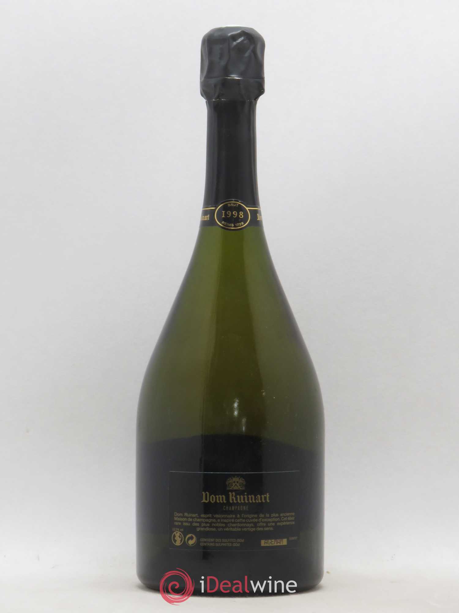 Dom Ruinart Brut Ruinart 1998 - Lot de 1 bouteille - 1