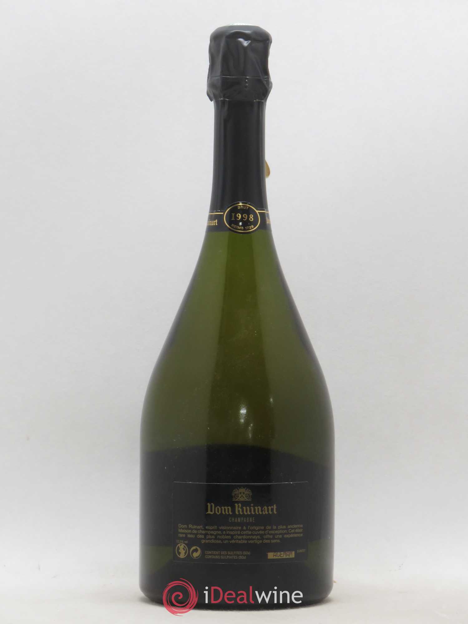 Dom Ruinart Brut Ruinart 1998 - Lot de 1 bouteille - 1