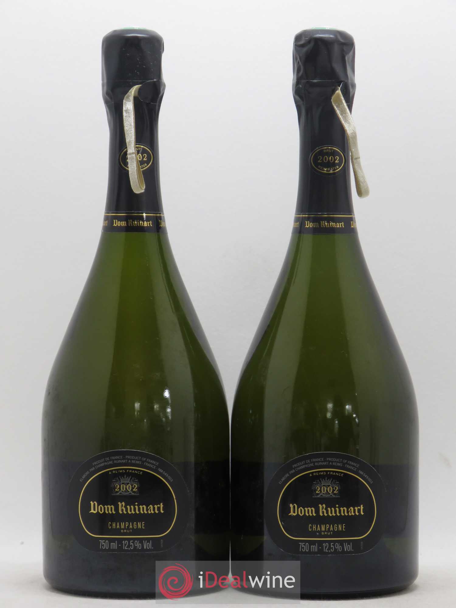 Dom Ruinart Brut Ruinart 2002 - Lot de 2 bouteilles - 0