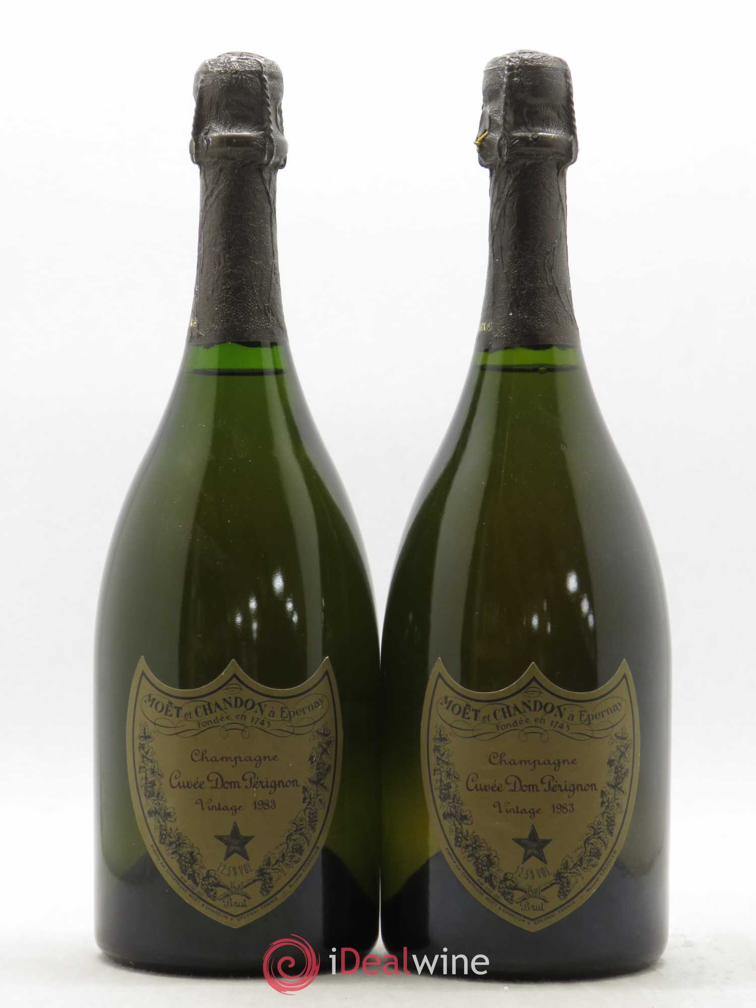 Brut Dom Pérignon 1983 - Lot de 2 bouteilles - 0