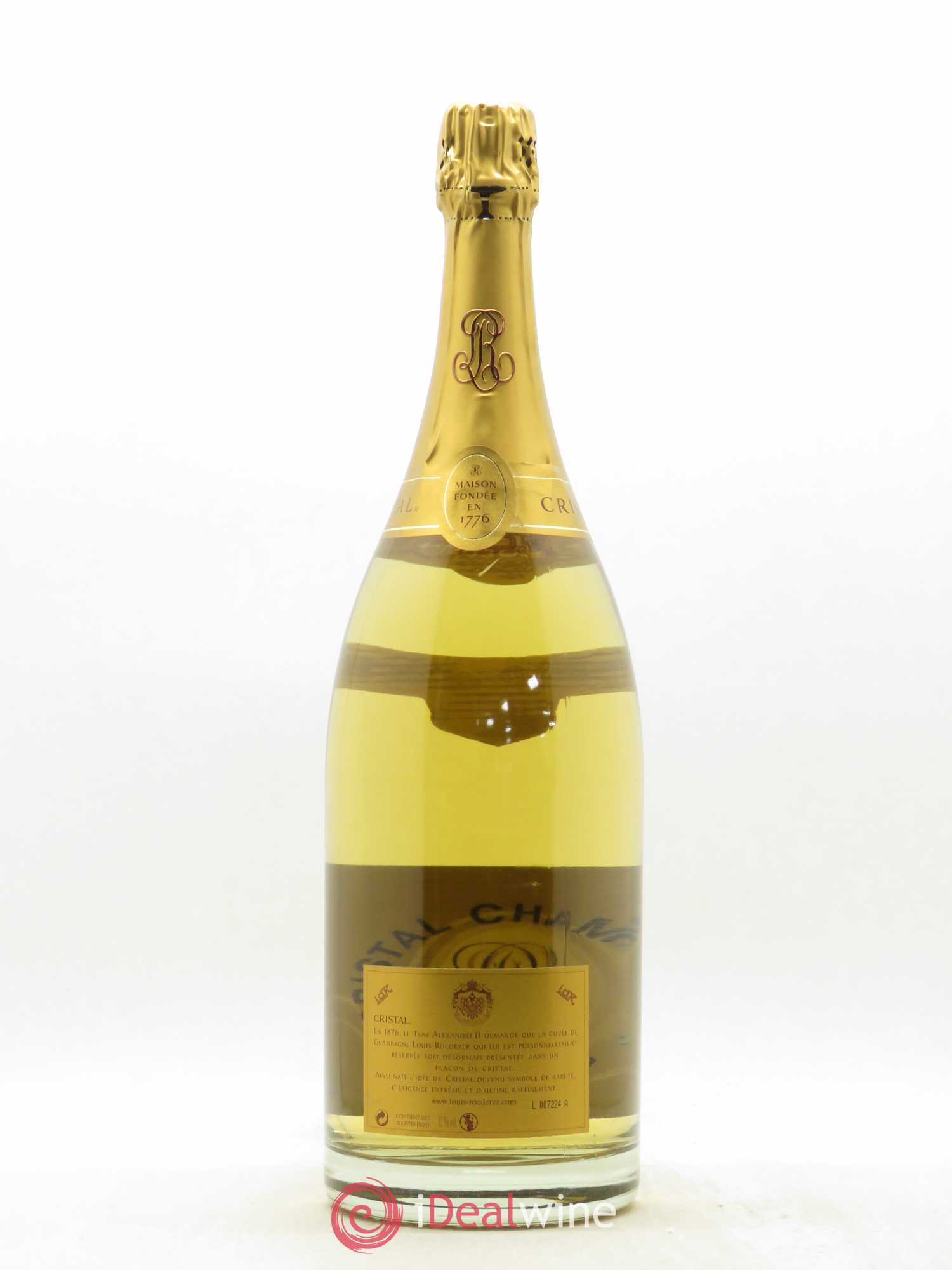 Cristal Louis Roederer 2002 - Lot de 1 magnum - 1