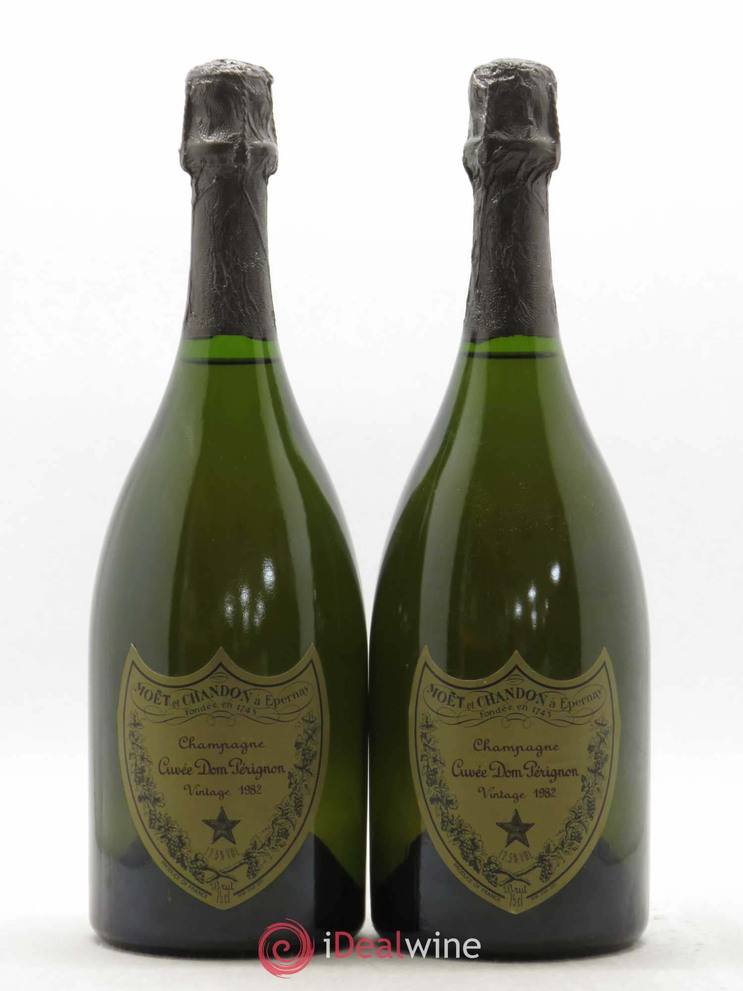 Brut Dom Pérignon 1982 - Lot de 2 bouteilles - 0