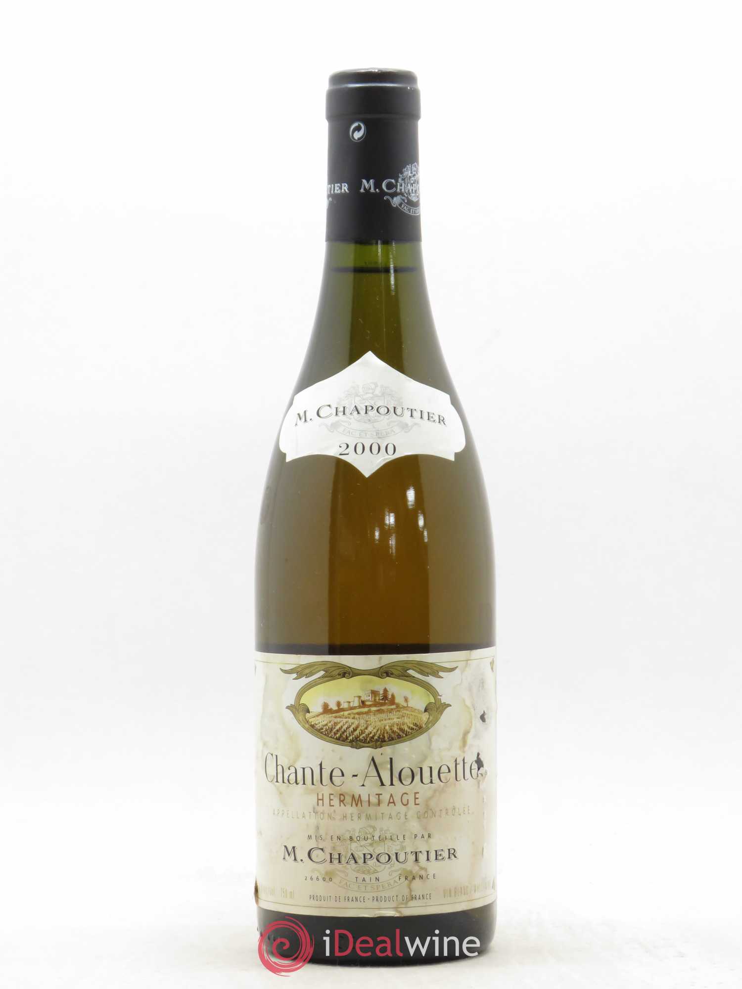 Hermitage Chante Alouette Chapoutier 2000 - Lot de 1 bouteille - 0