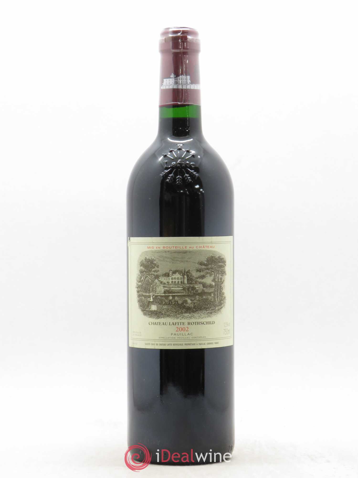 Château Lafite Rothschild 1er Grand Cru Classé 2002 - Lot de 1 bouteille - 0
