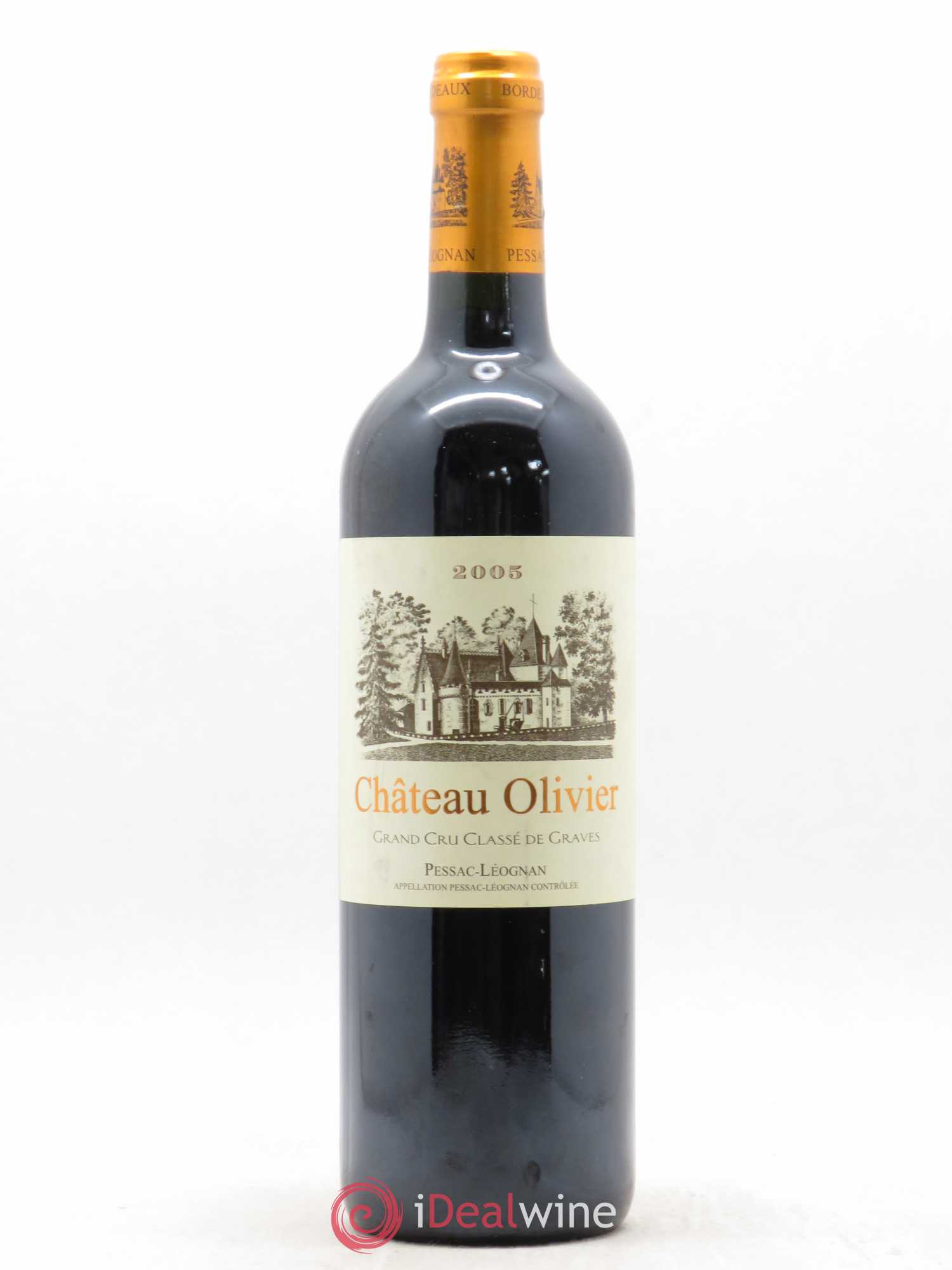 Château Olivier Cru Classé de Graves 2005 - Lot de 1 bouteille - 0