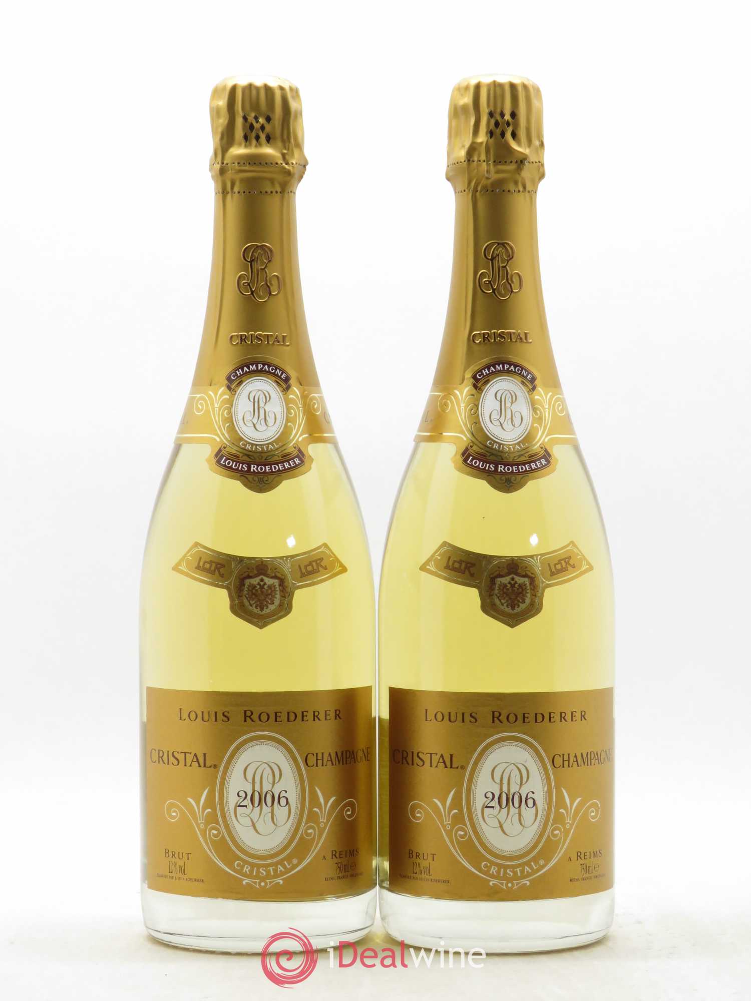 Cristal Louis Roederer 2006 - Lot de 2 bouteilles - 0