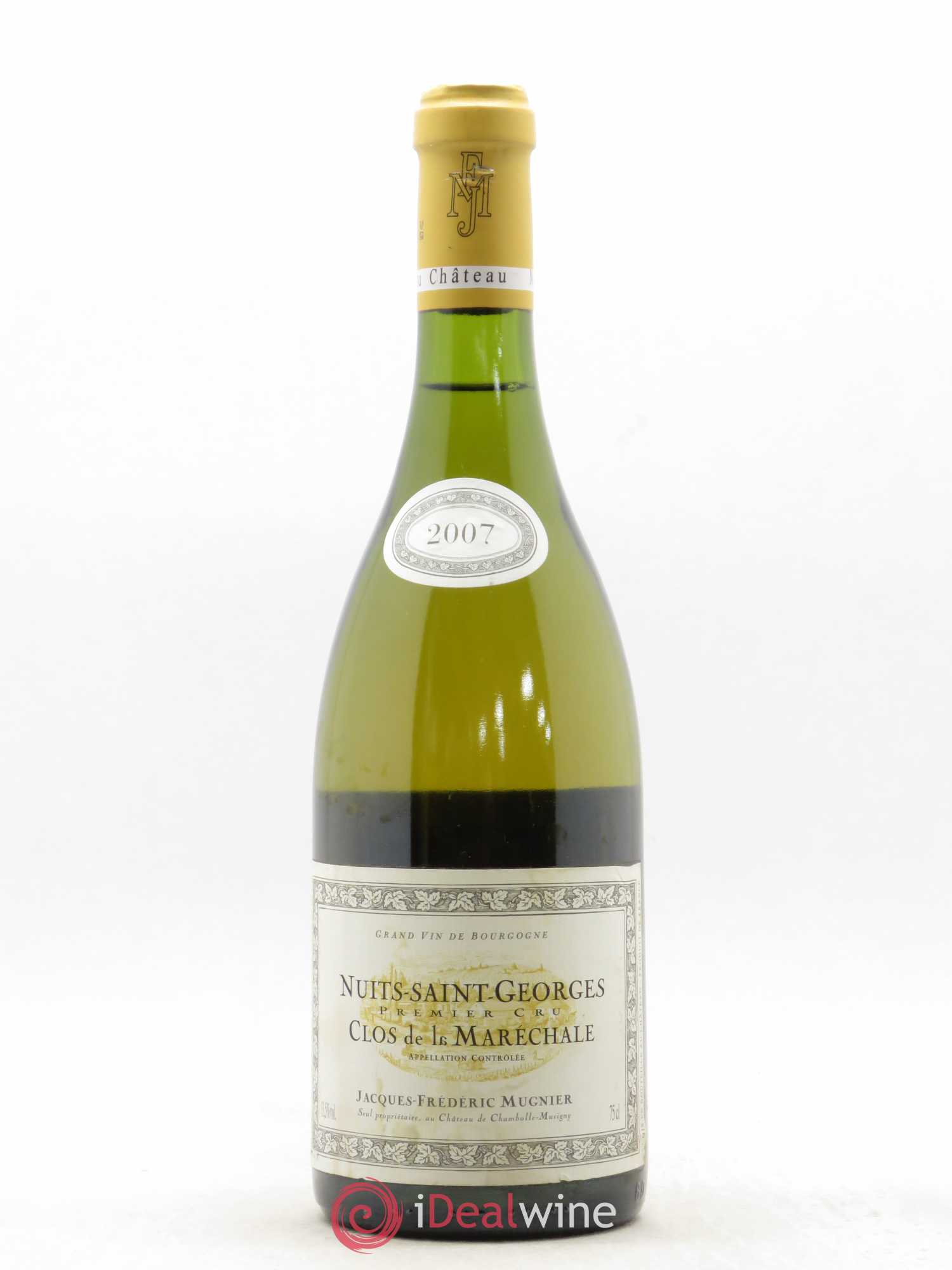 Nuits-Saint-Georges 1er Cru Clos de La Maréchale Jacques-Frédéric Mugnier 2007 - Lot de 1 bouteille - 0